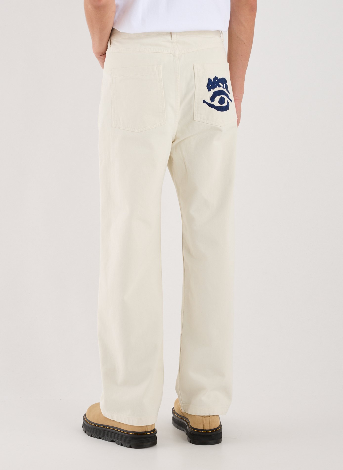 Loose cotton trousers ARTE ANTWERP Beige