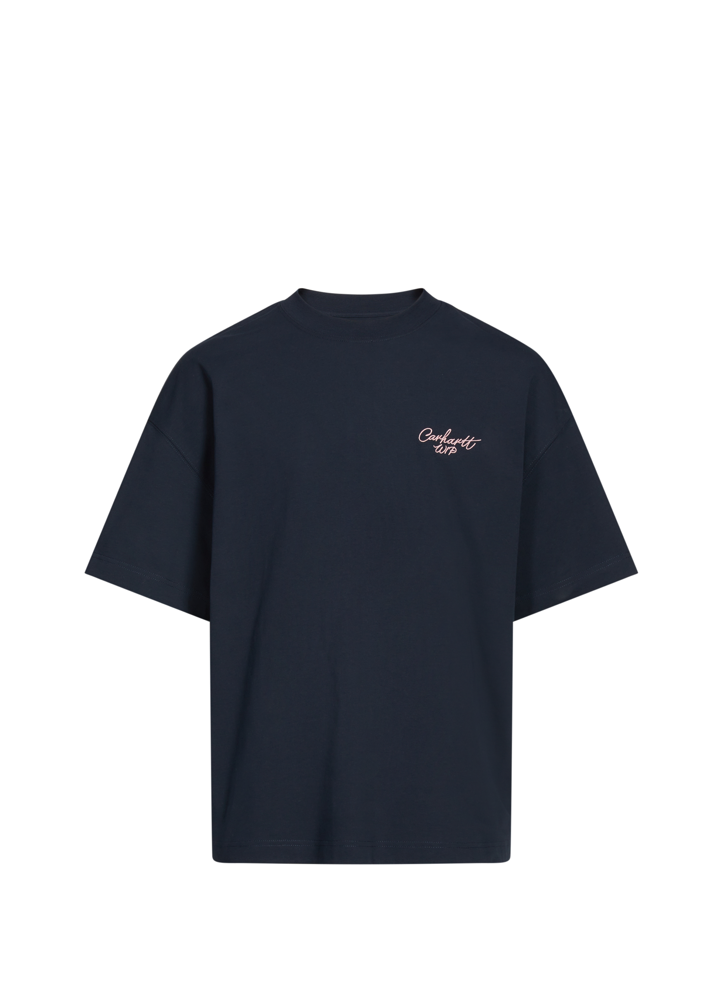 CARHARTT WIP Loose cotton T-shirt Blue