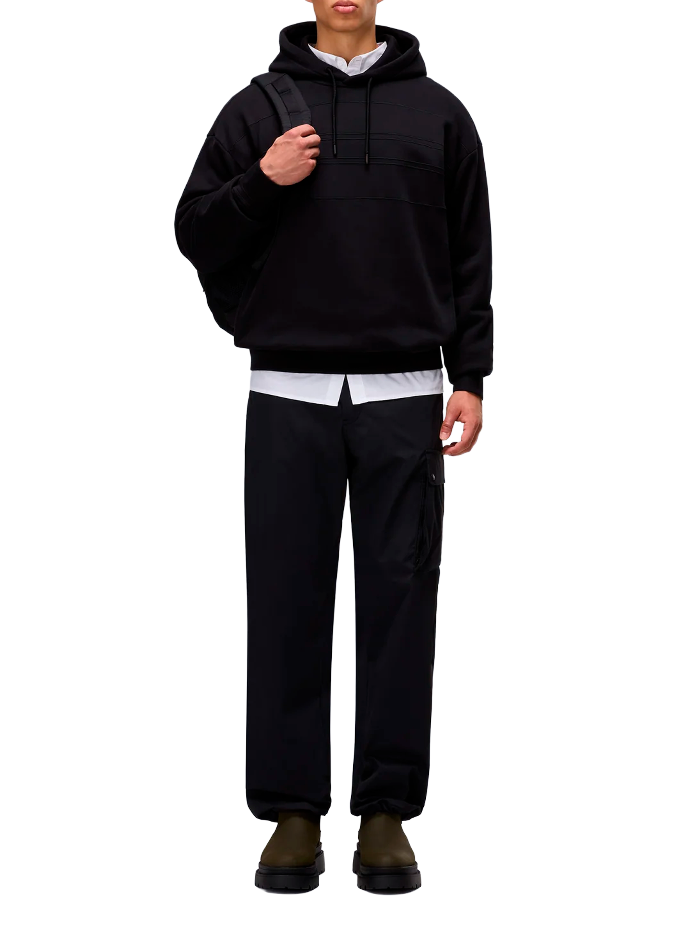 Cotton hoodie NAPAPIJRI Black