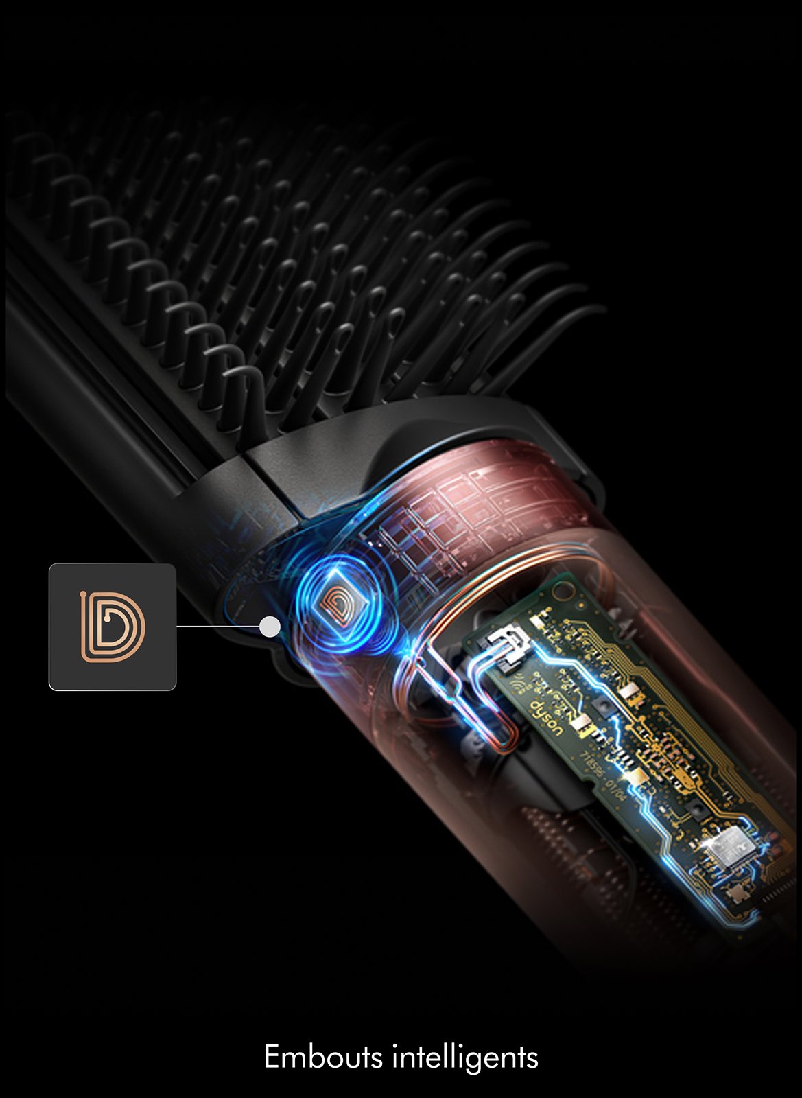 Dyson Airwrap Co-Anda 2x Straight to Wavy Hair Limited Edition Silk/Amber DYSON No color