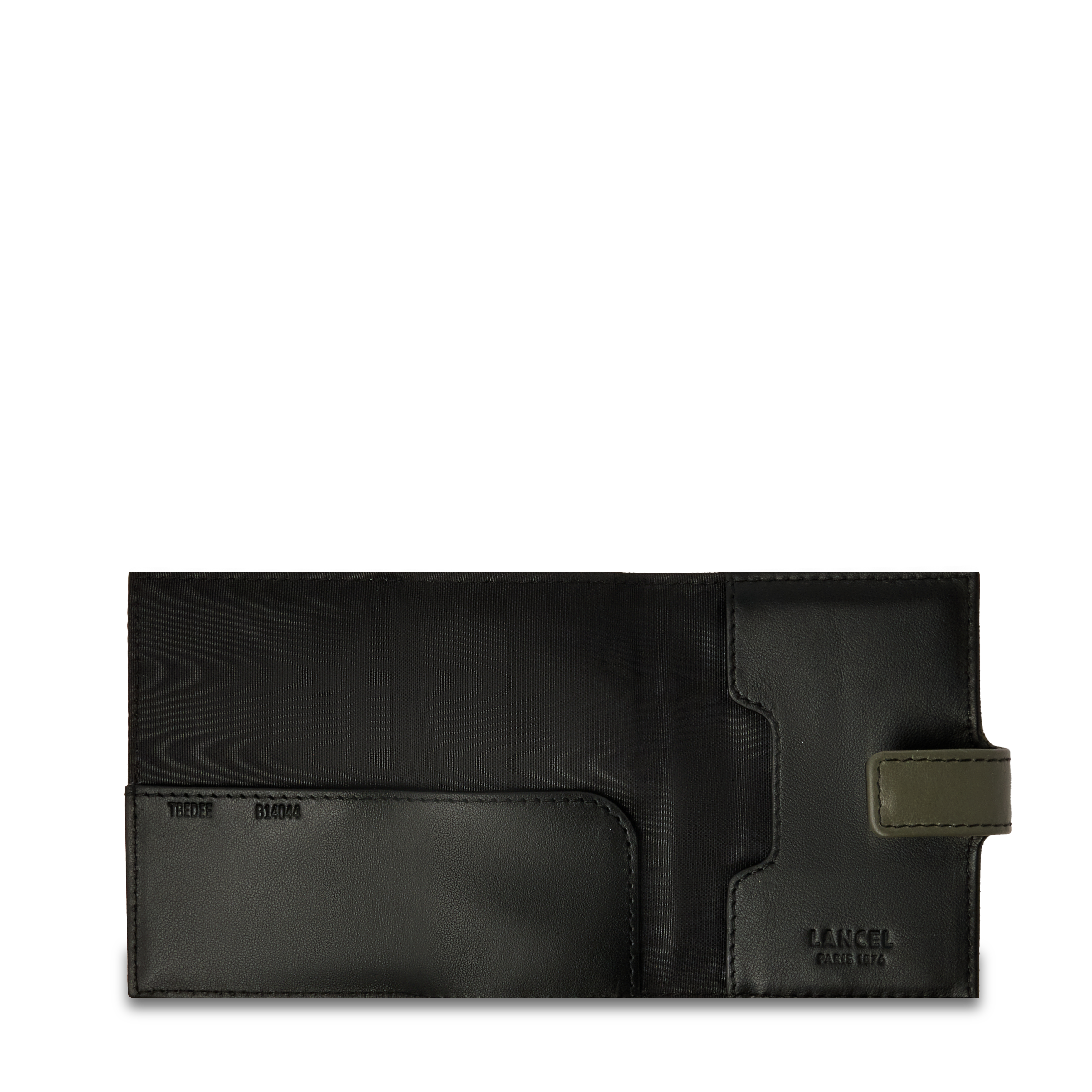 Porte-cartes léon de lancel en cuir LANCEL Noir