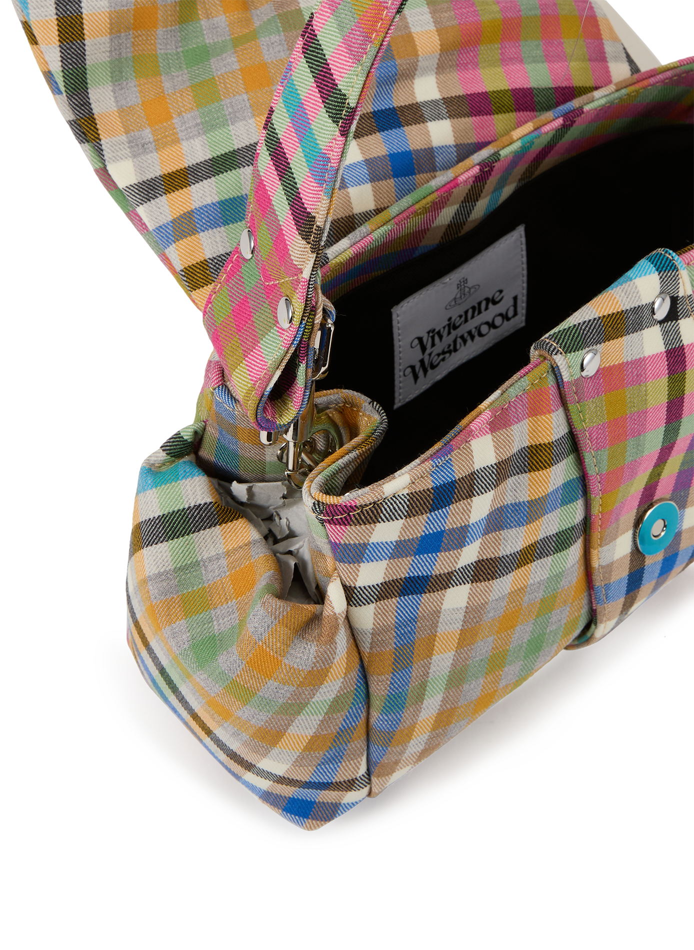 Sac à main Hazel Treasure en laine VIVIENNE WESTWOOD Multicolore