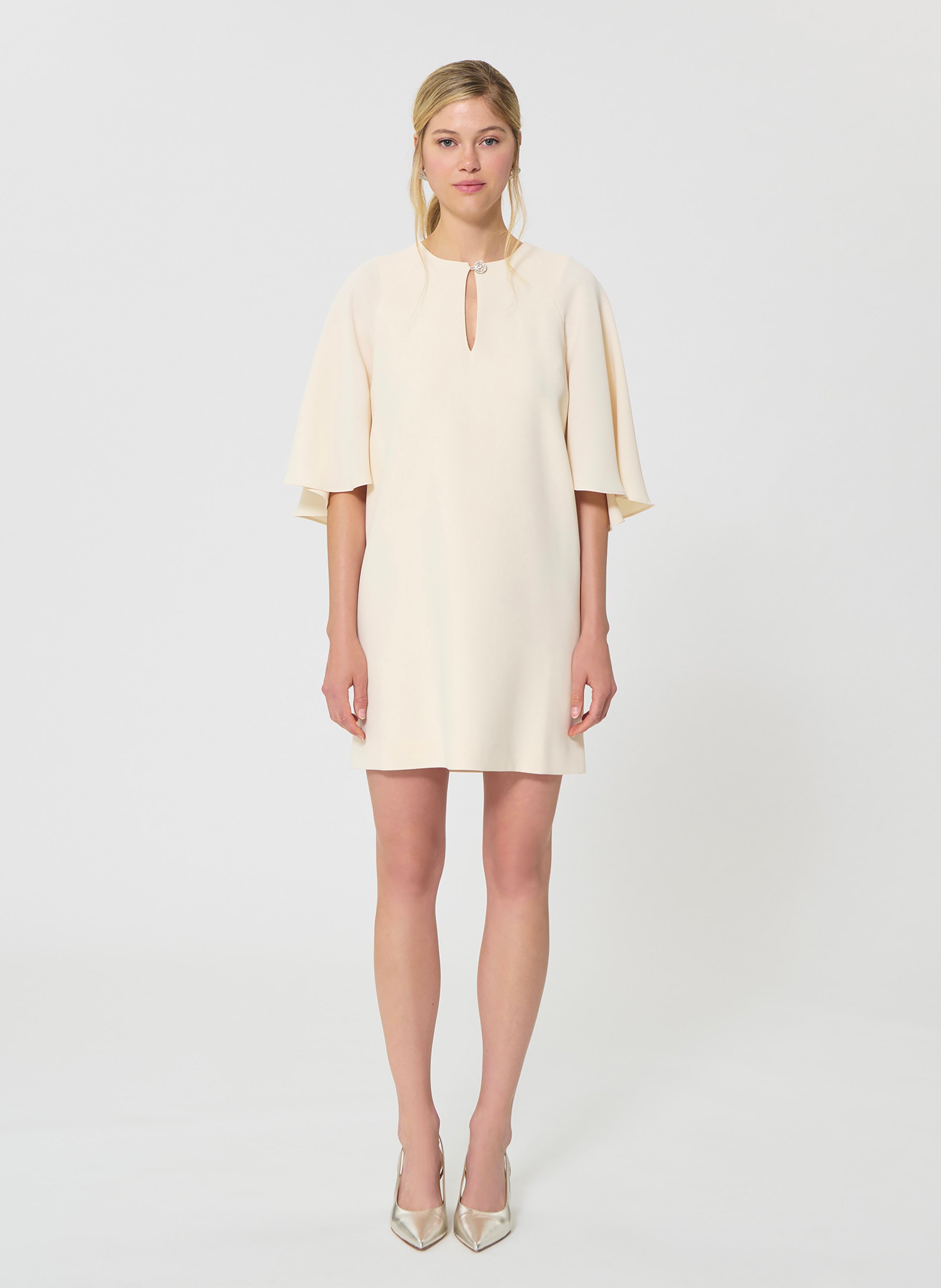 Robe renetta TARA JARMON Blanc