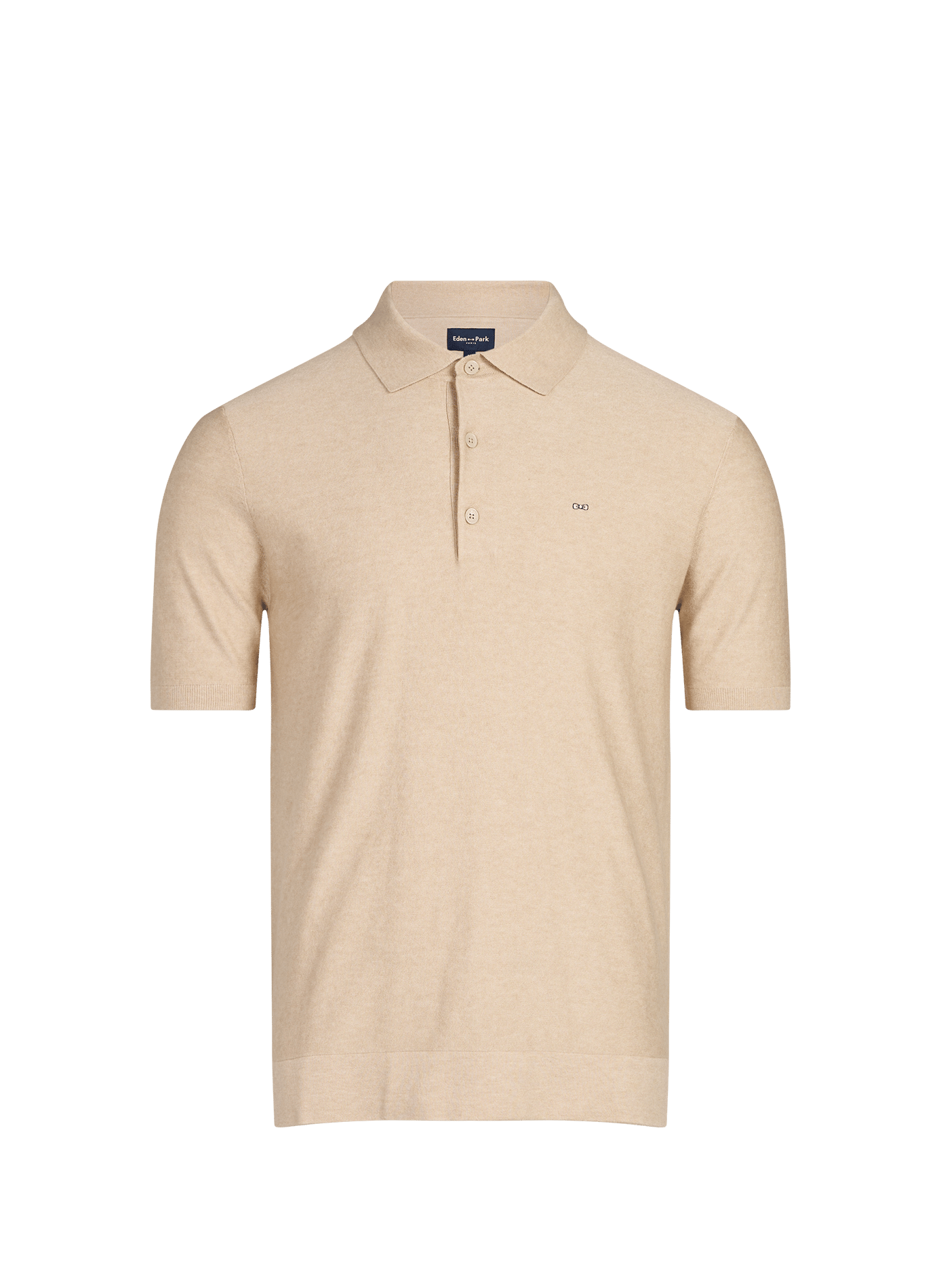 Polo à manches courtes EDEN PARK Beige