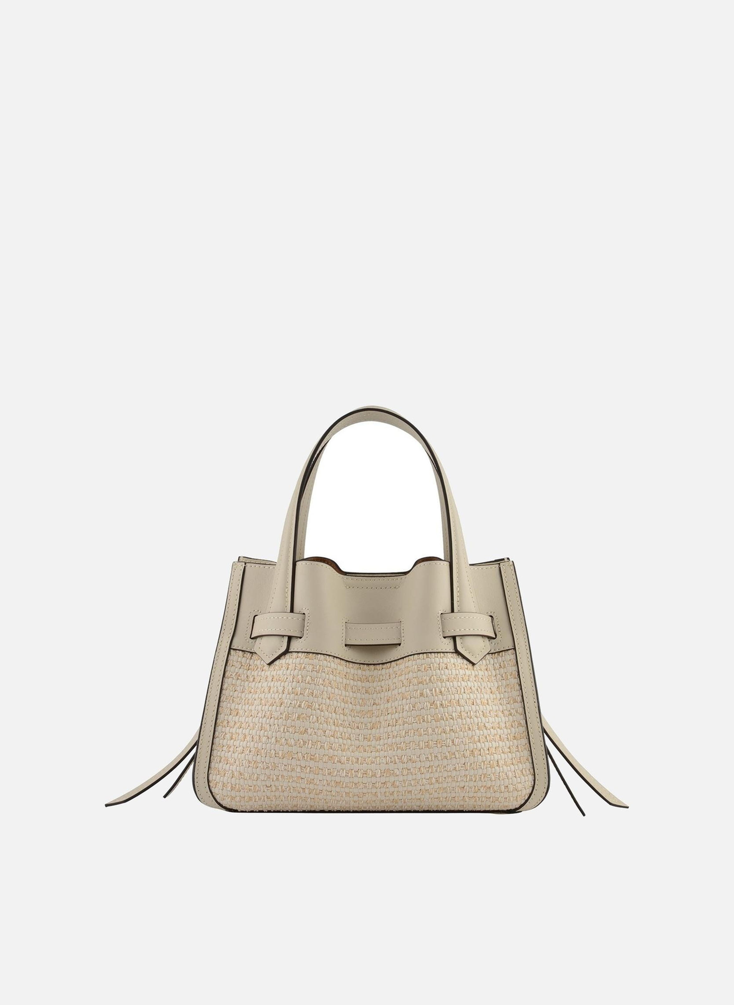 Blossom tressé | sac à main POURCHET Beige