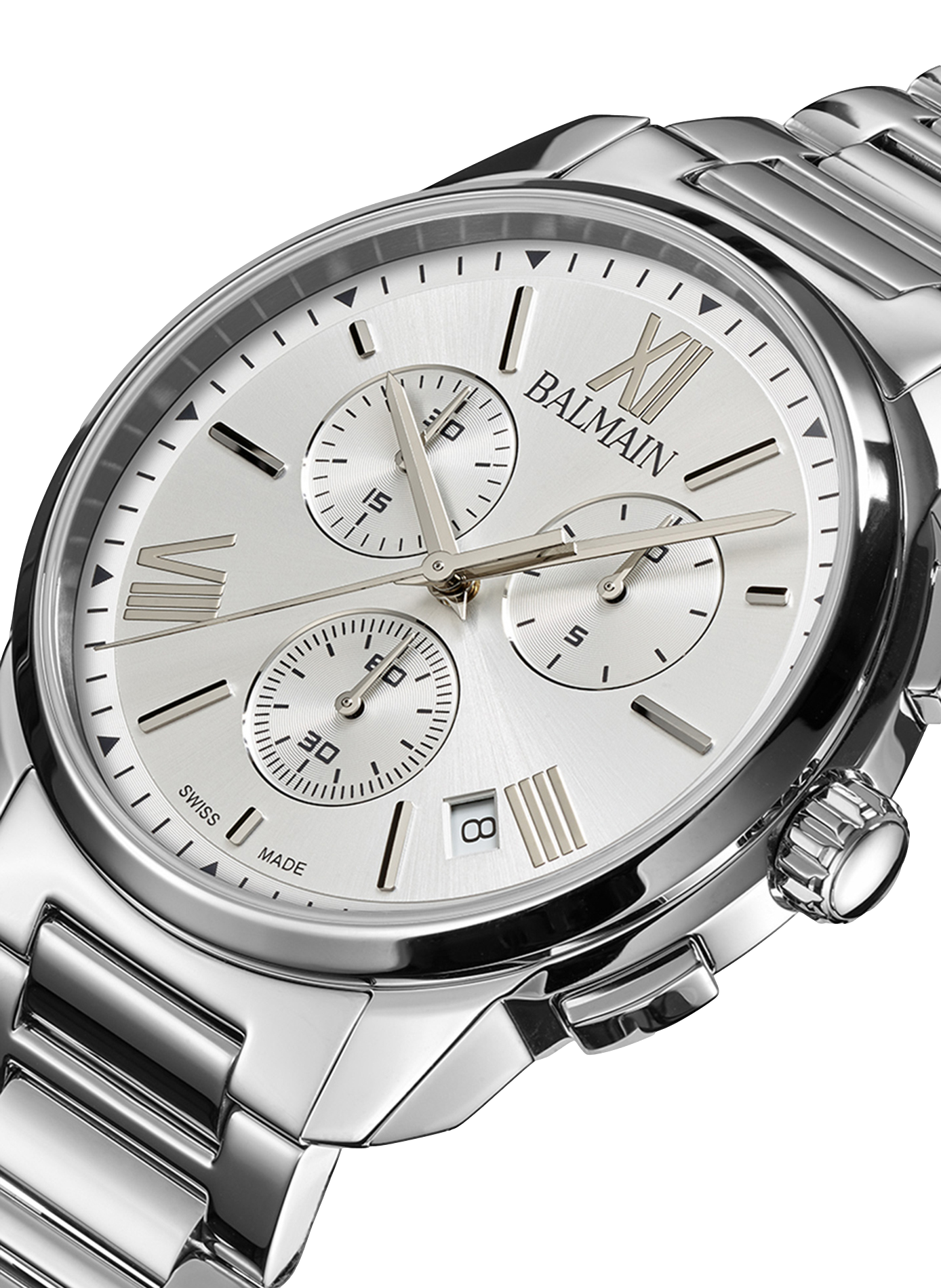 Montre Madrigal en acier inoxydable BALMAIN WATCHES Argent