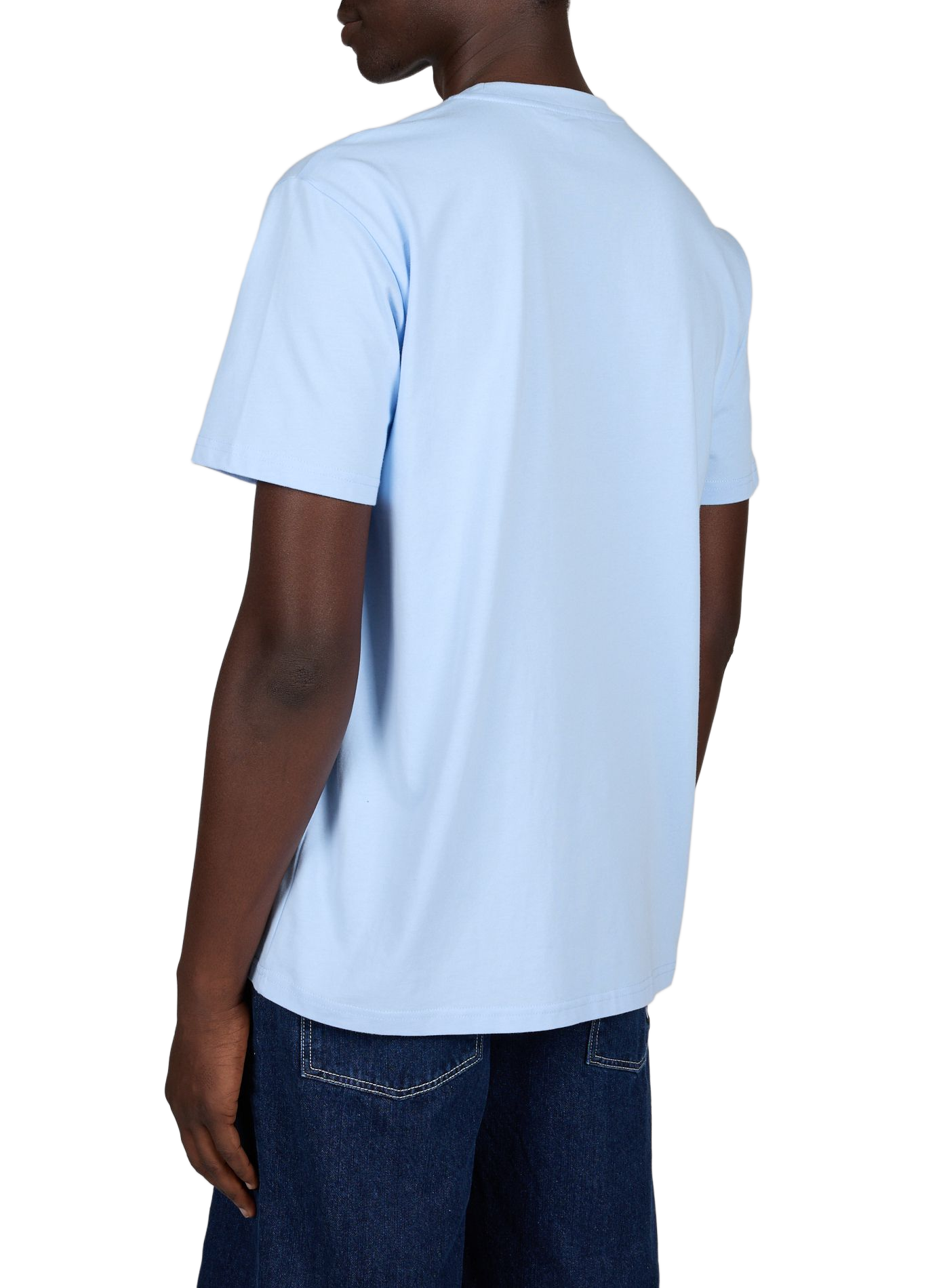 Printed Ibiz Tee cotton T-shirt HELAS CAPS Blue