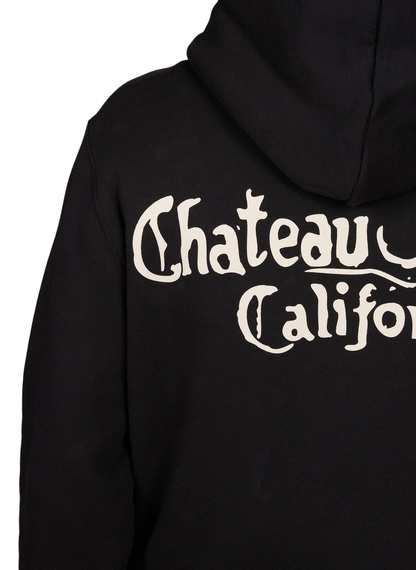 Hoodie imprimé à capuche en coton AMIRI Noir