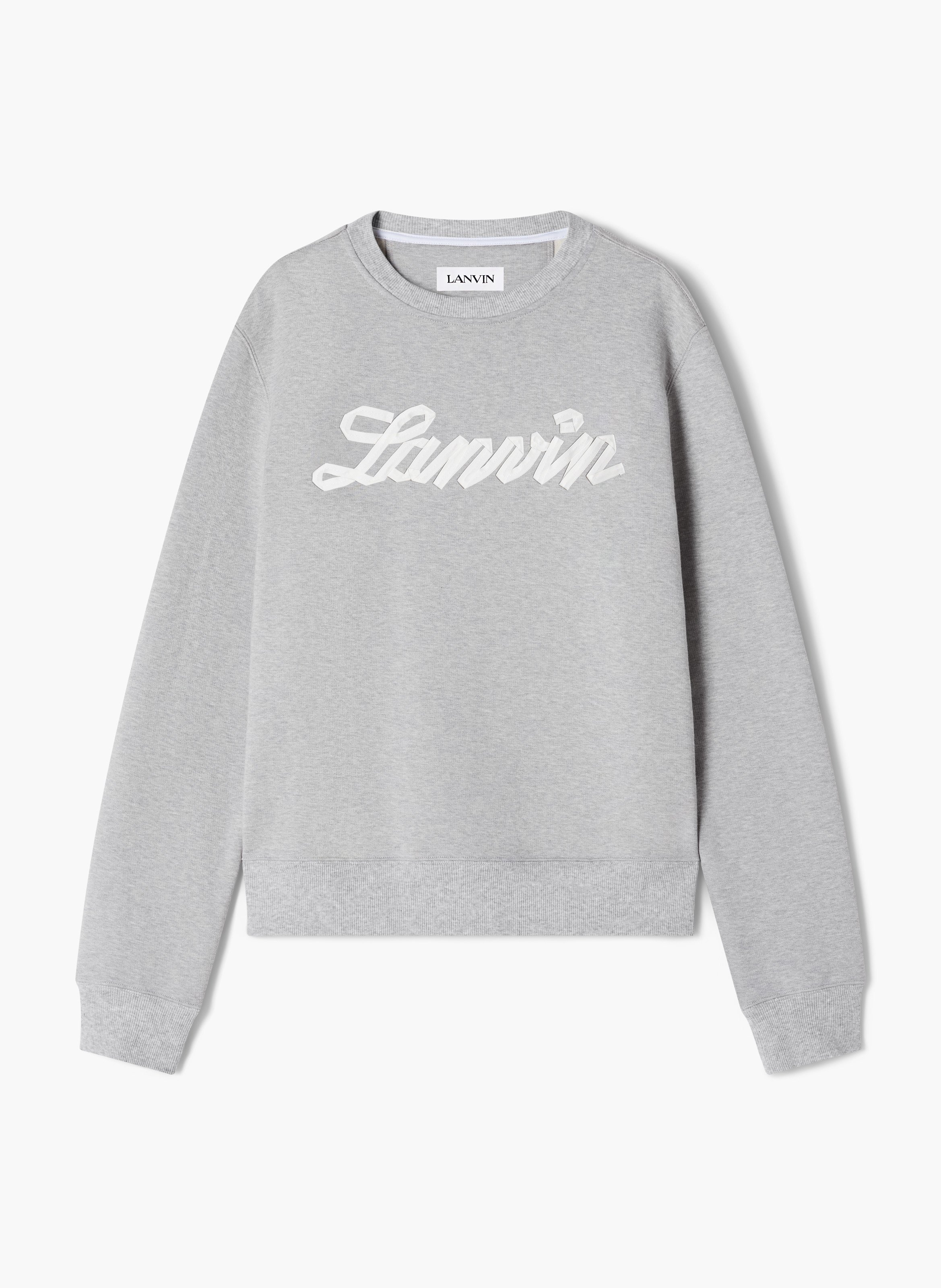 Sweatshirt ruban lanvin LANVIN Gris