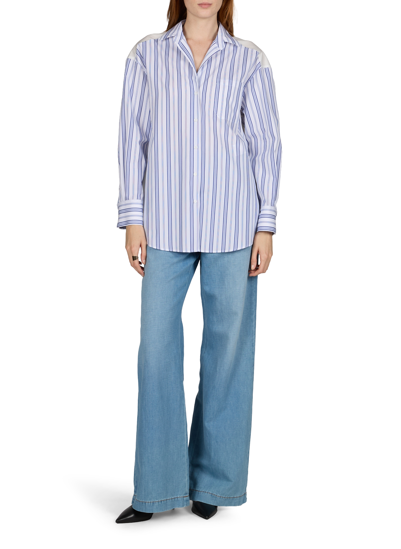 Cotton Shirt MAX MARA WEEK END Blue