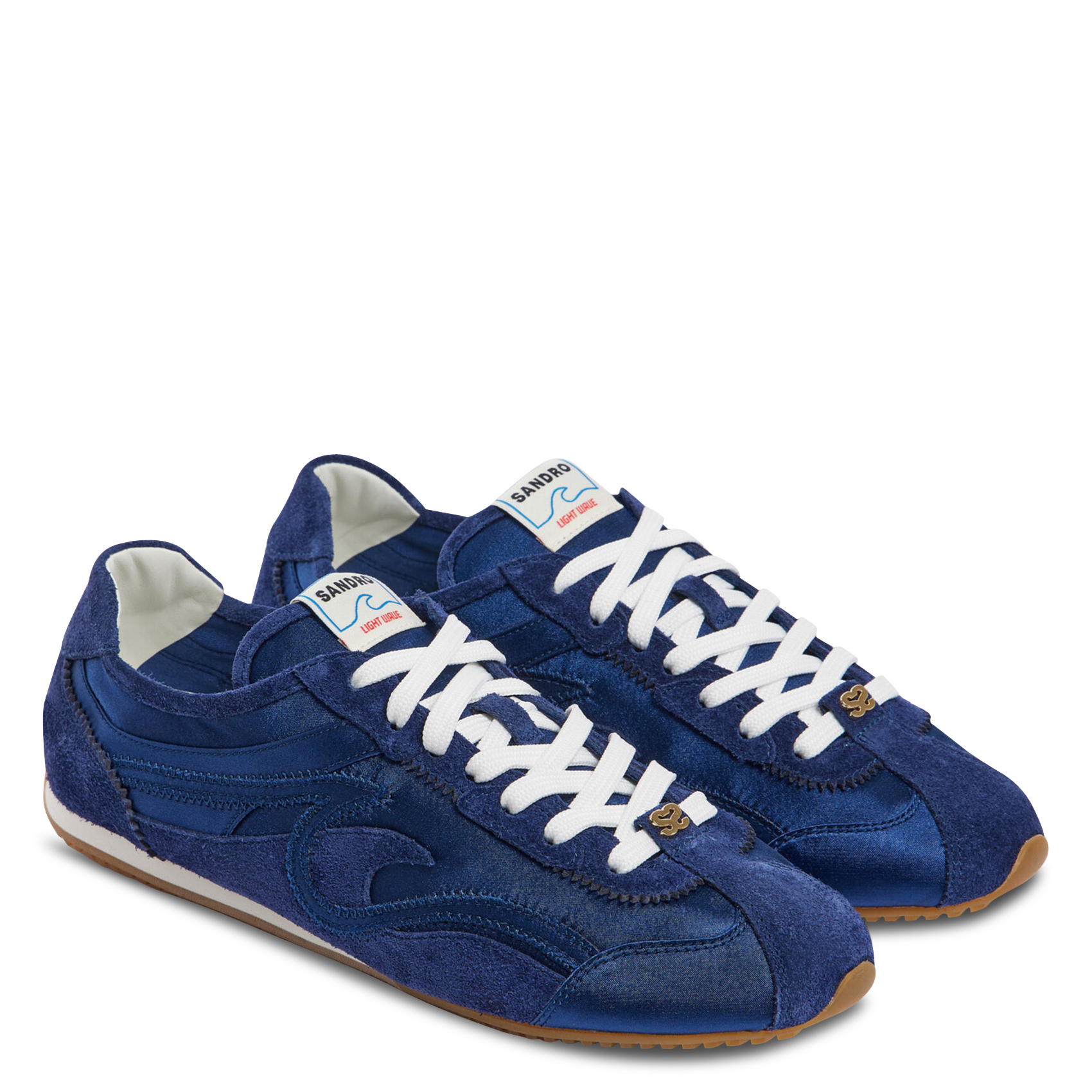 Baskets basses SANDRO Bleu