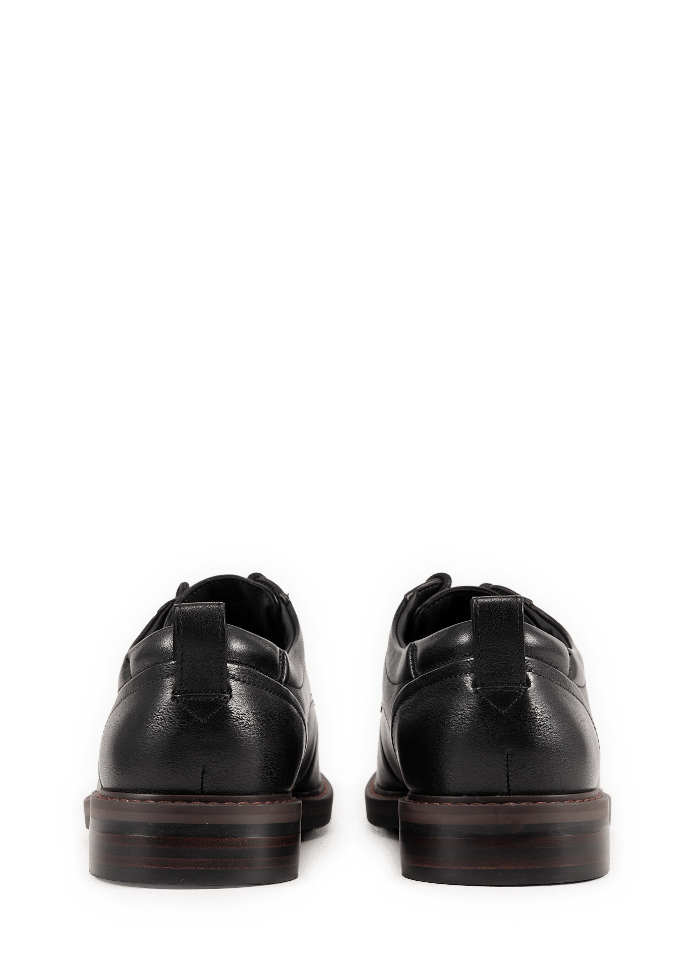 Derbies à lacets en cuir CLARKS Schwarz