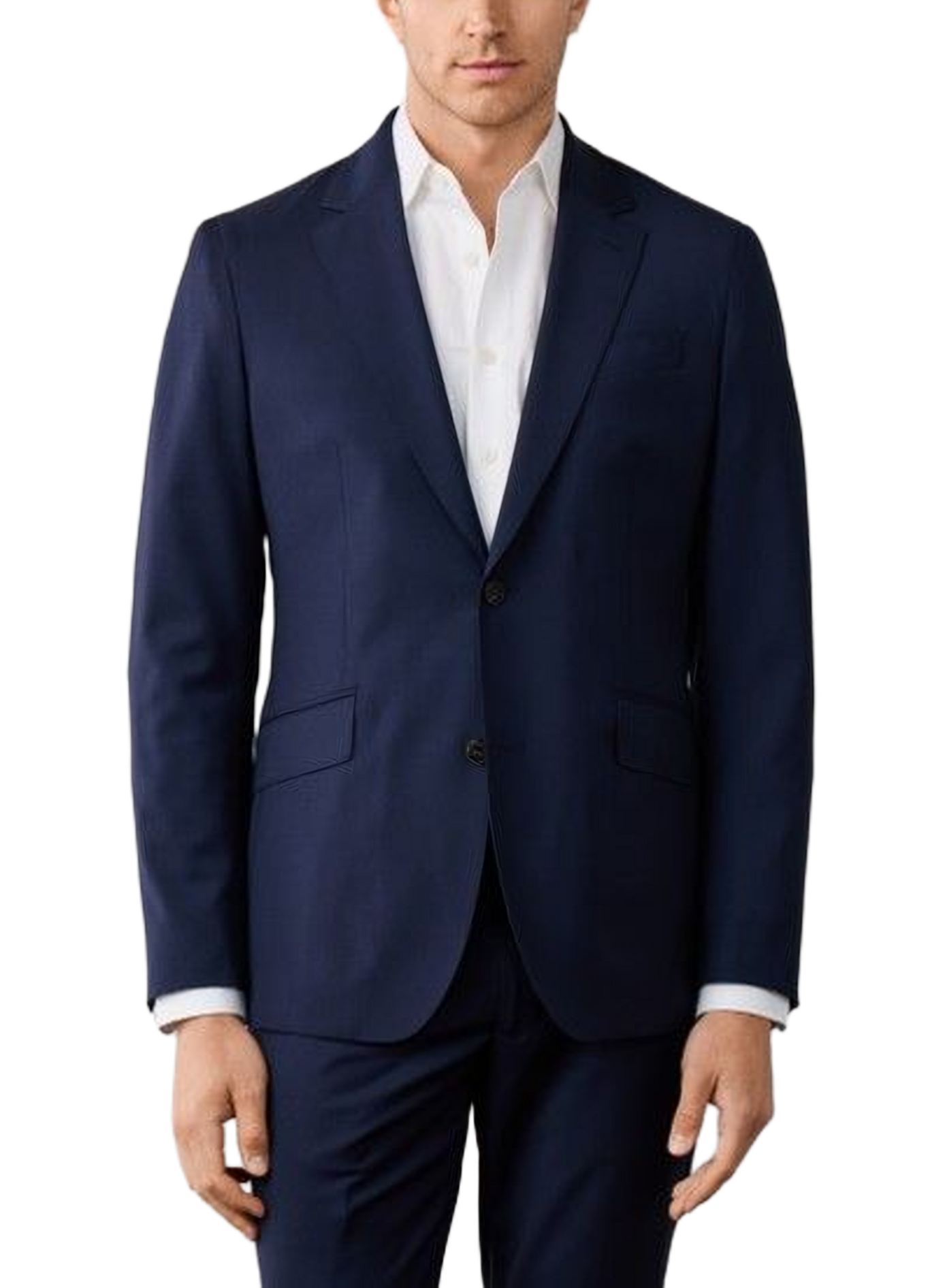 Blazer à doublure en laine HACKETT Bleu