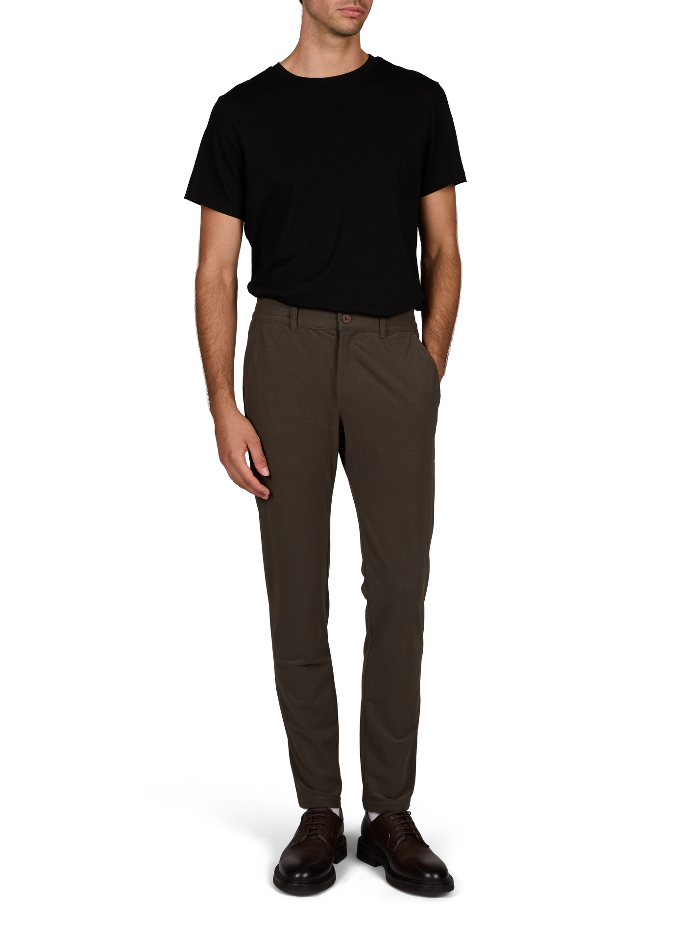 Skinny Hose Serge Villa Stretch 1789 CALA Khaki