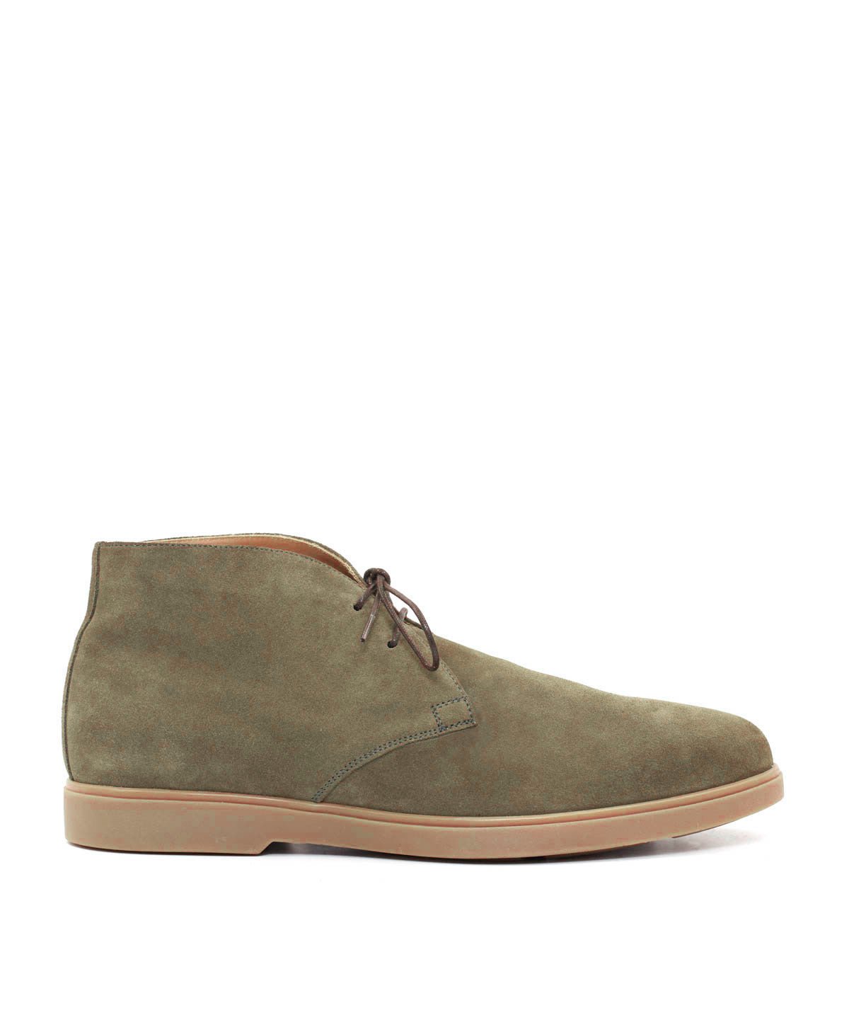 Bottines daim sahara FINSBURY Vert