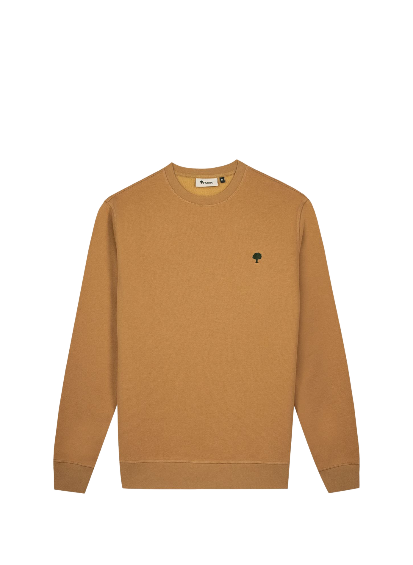 Rechte sweatshirt van gemengd katoen FAGUO Bruin