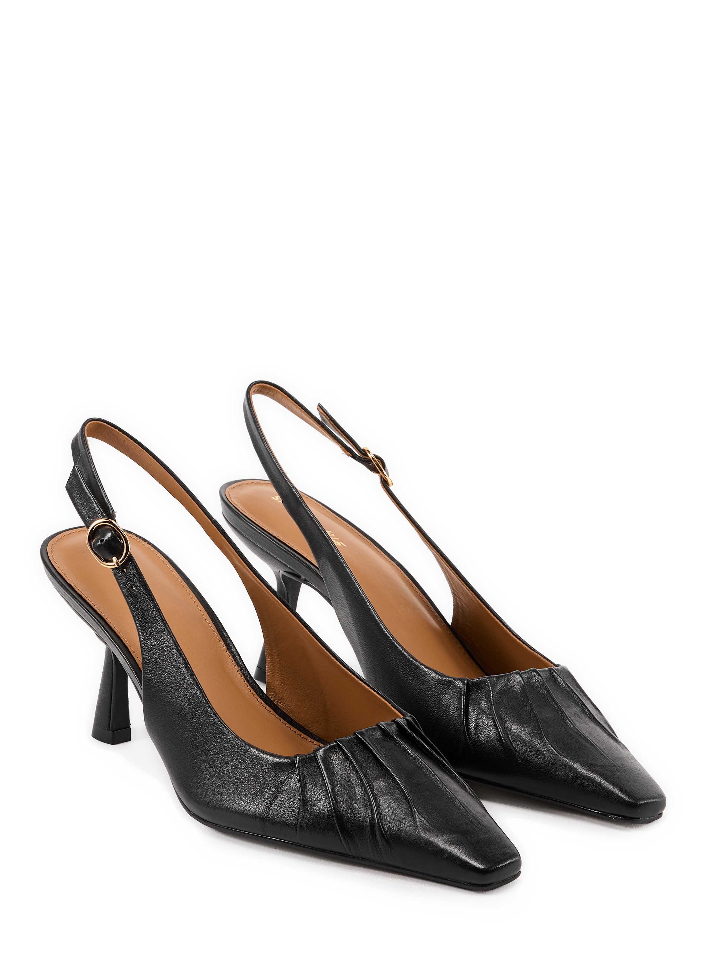 Escarpins Gina en cuir SAISON 1865 Negro