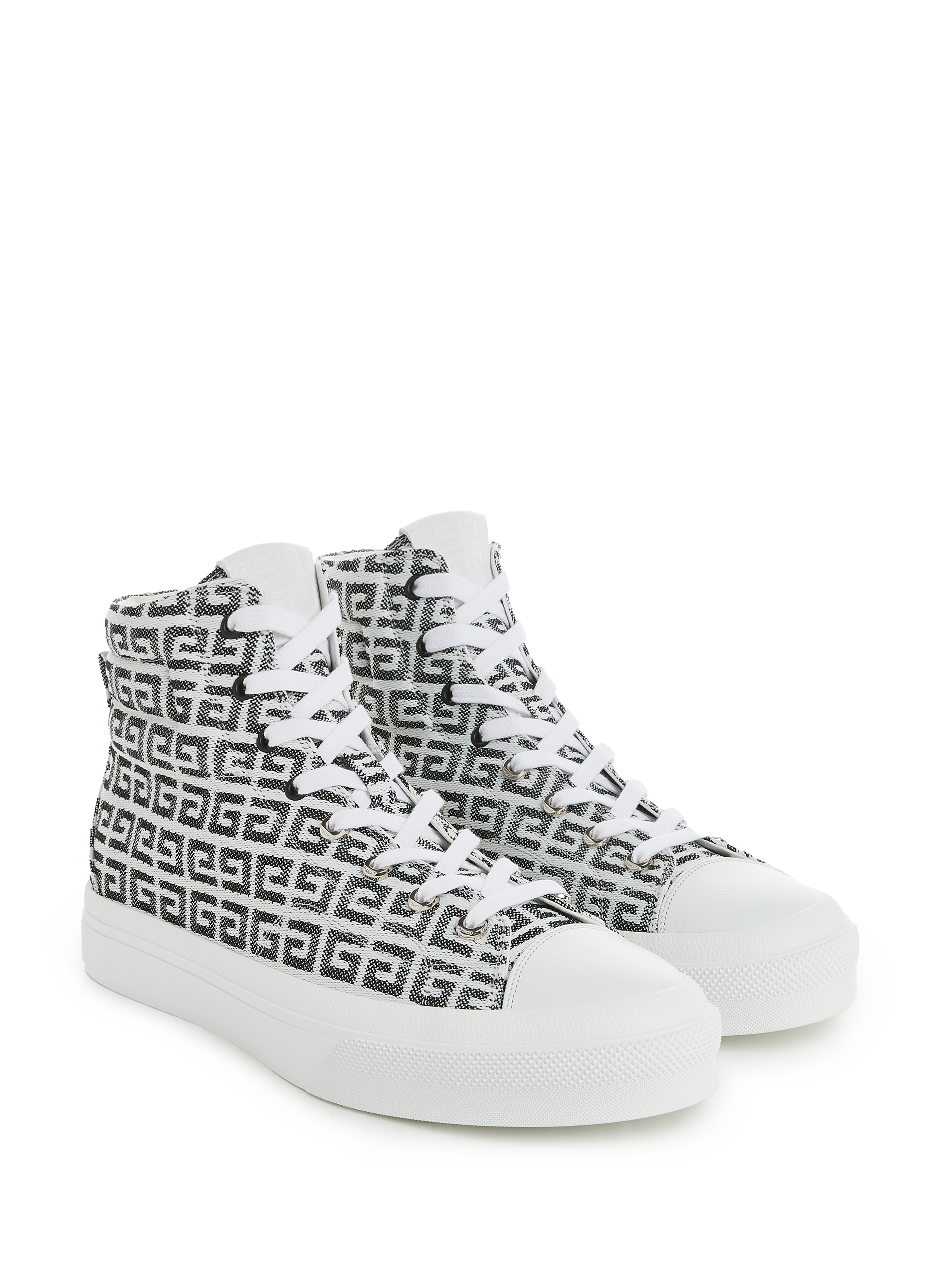 Baskets City en jacquard