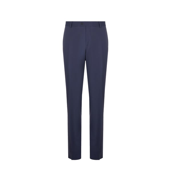 Pantalon cigarette en laine