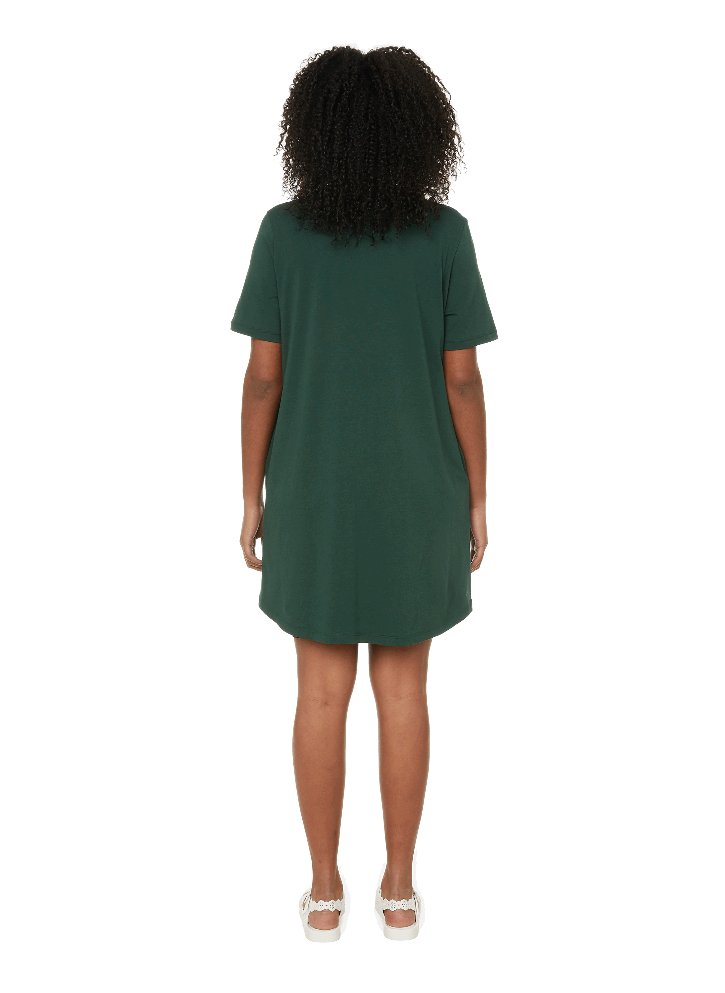 Halie stretch cotton dress UNIVERSAL STANDARD Green