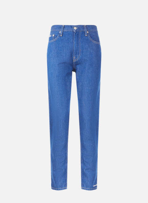 Mom-Fit-Jeans aus recycelter Baumwollmischung BlauCALVIN KLEIN 