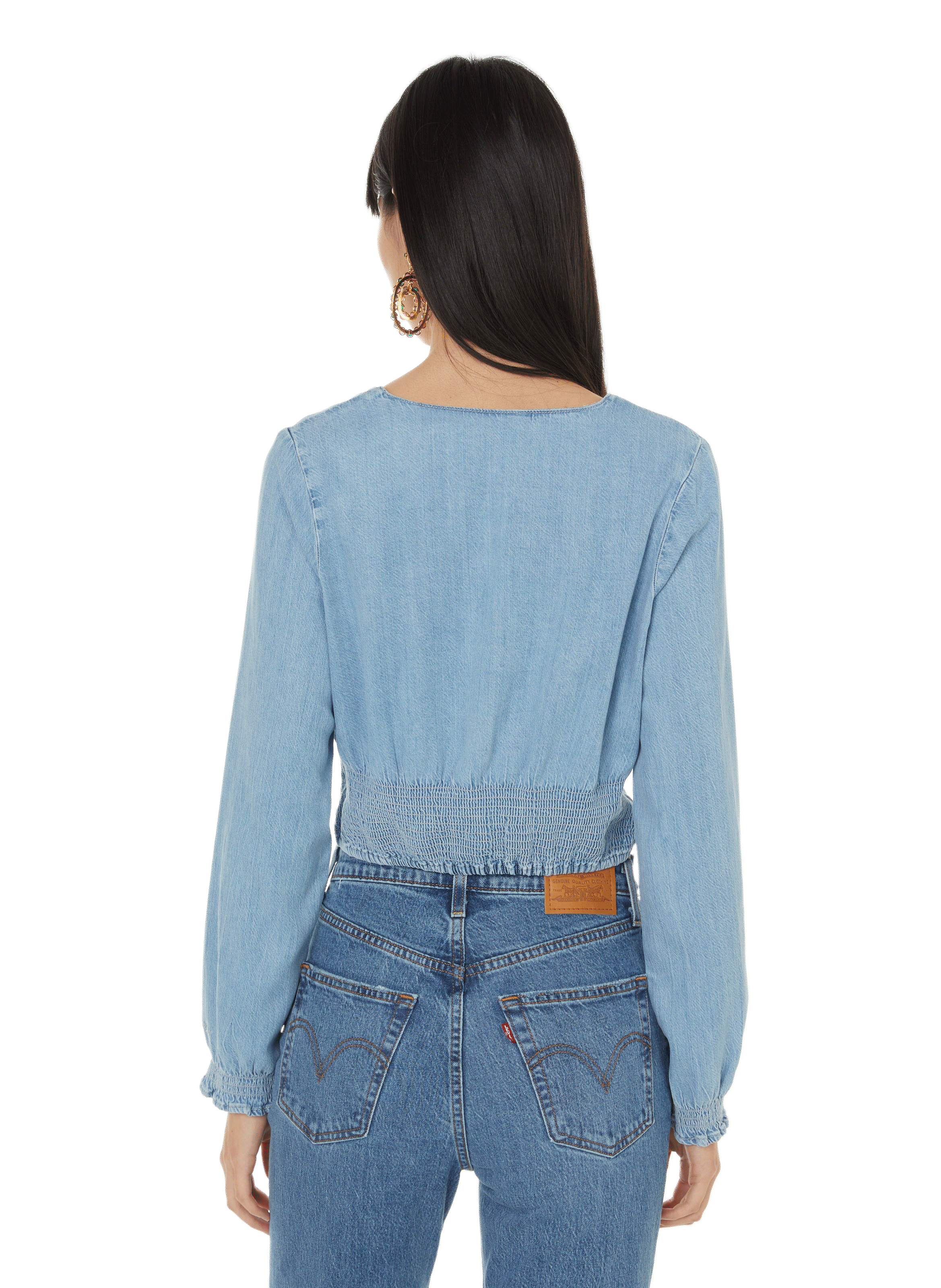 Denim blouse LEVI'S Blue