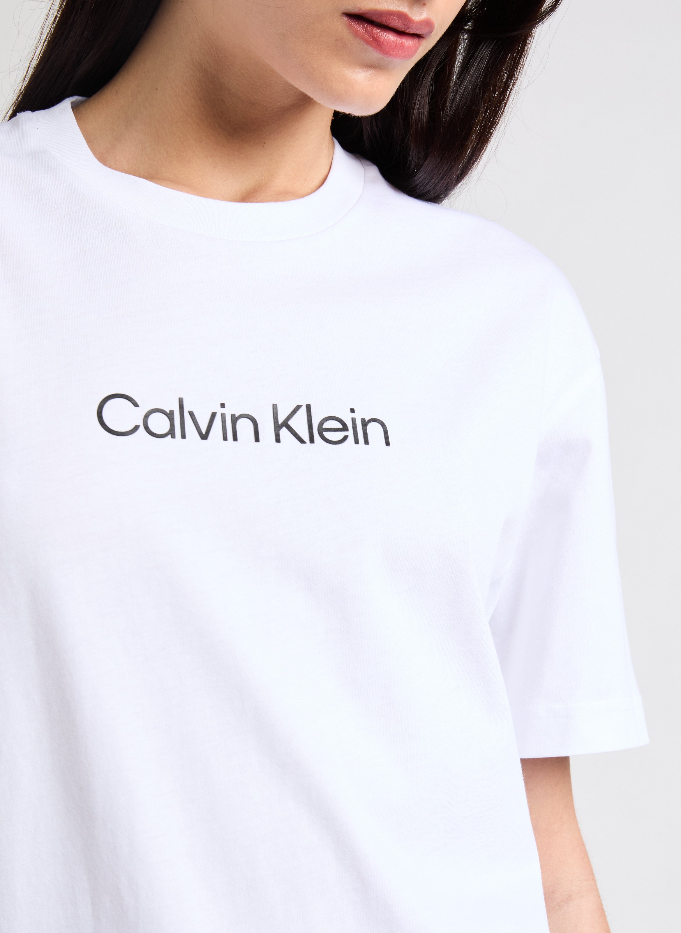 T-shirt en coton Blanc