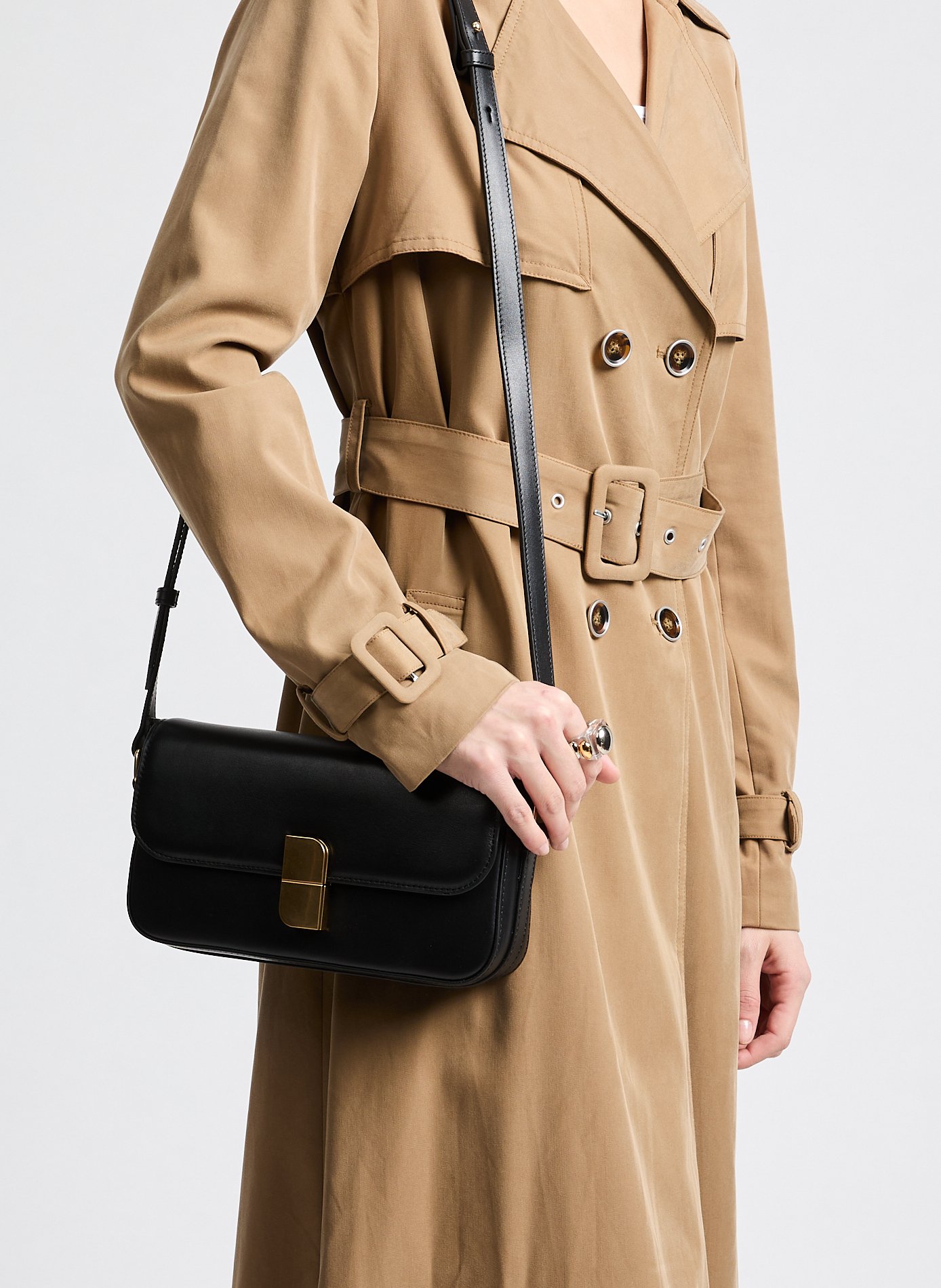 Sacà bandoulière Alice S NAT &amp; NIN Noir