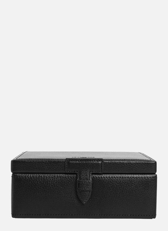 Coffret 6 montres en cuir Noir by LE TANNEUR LE TANNEUR Coffret 6 montres en cuir Noir