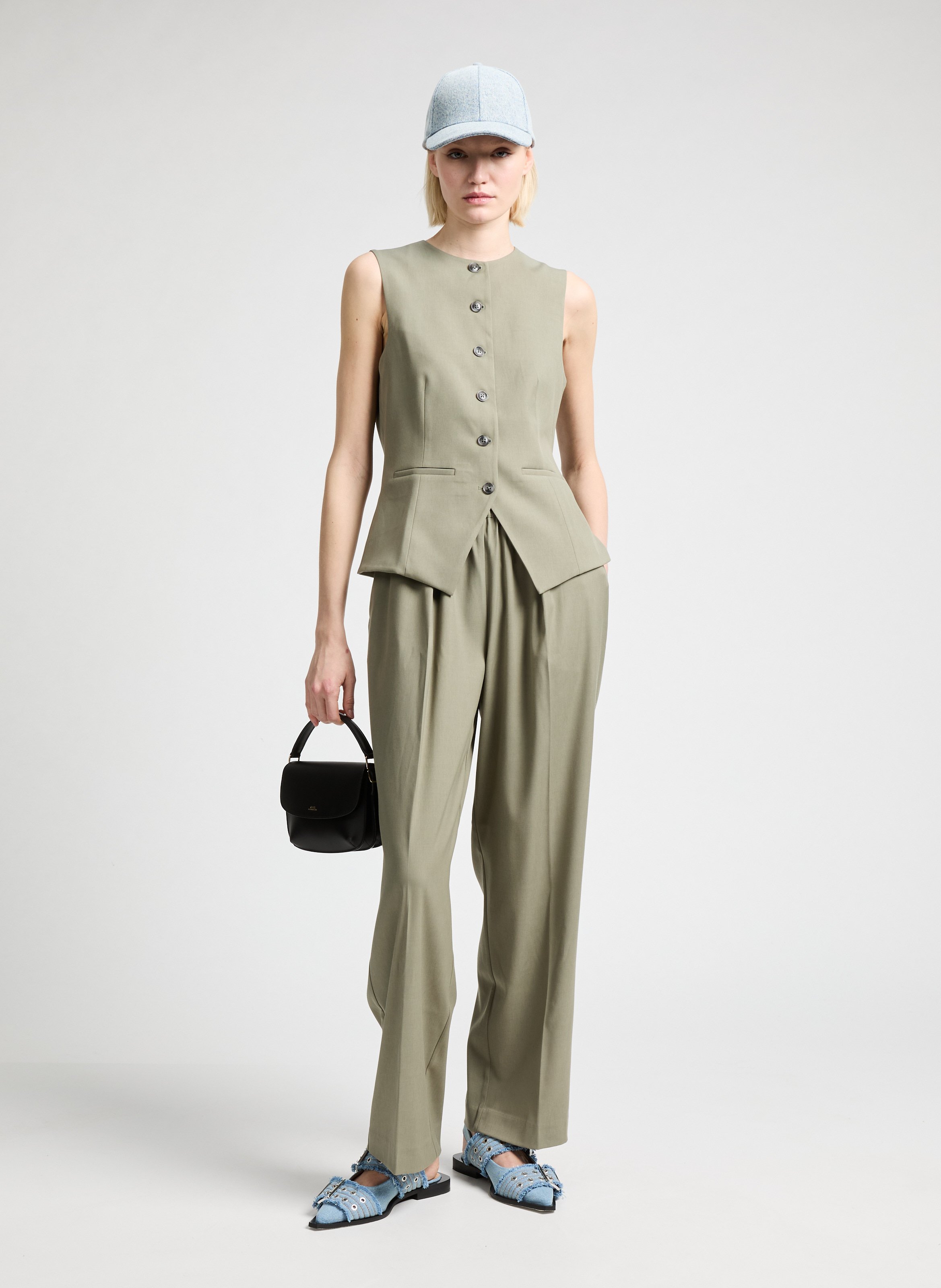 Top col rond  SAMSOE SAMSOE Marron