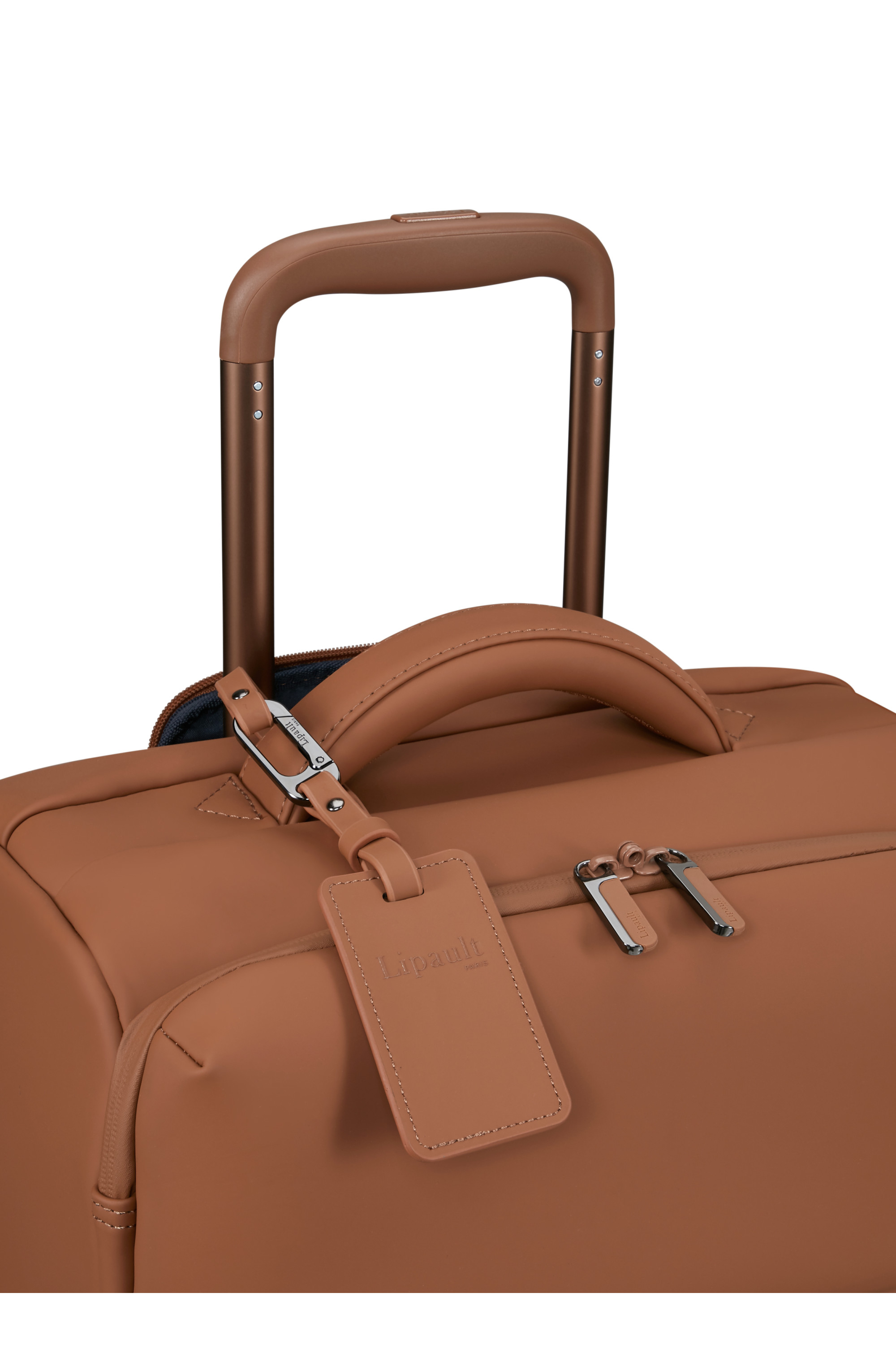 Lost in berlin valise 4 roues taille s LIPAULT PARIS Marron