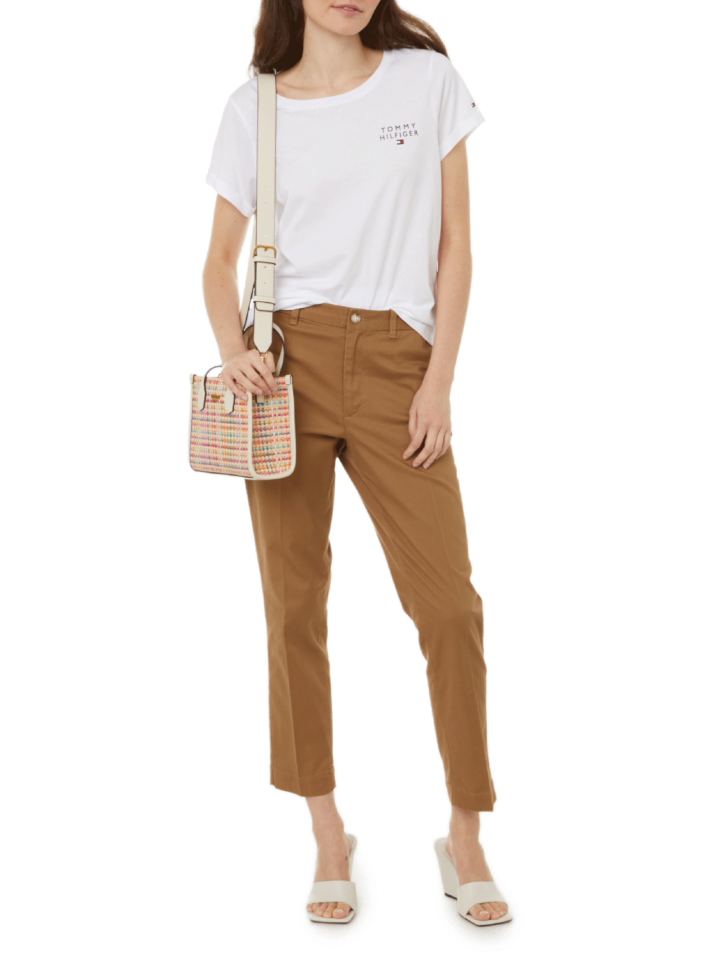 Pantalon coupe slim POLO RALPH LAUREN Beige