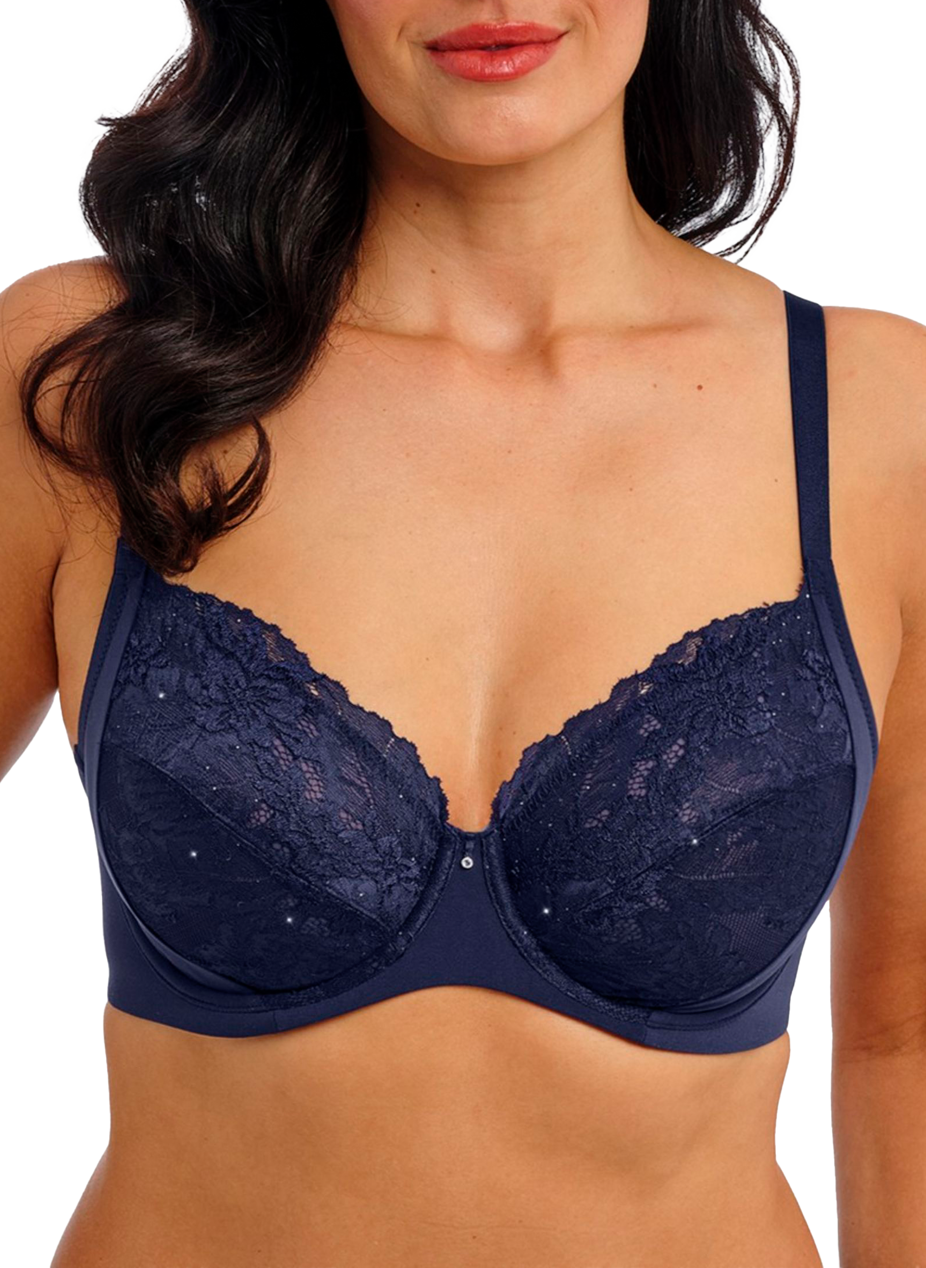 Underwired Classic Bra Blue by WACOAL WACOAL Underwired Classic Bra Blue