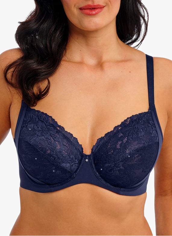 Underwired Classic Bra | Blue by WACOAL Underwired Classic Bra Blue