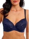 Underwired Classic Bra | Blue by WACOAL WACOAL Underwired Classic Bra | Blue
