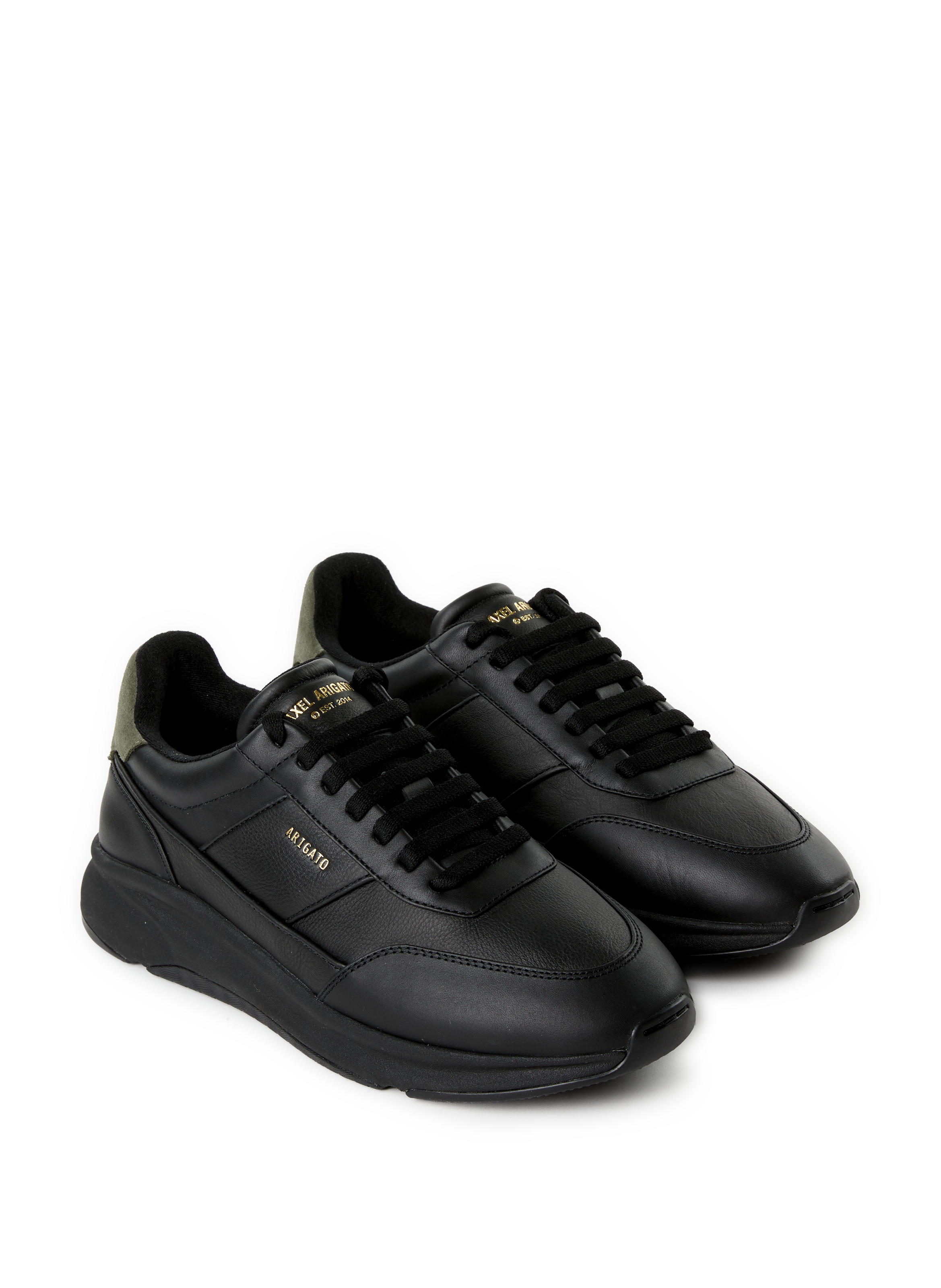 Leather low-top platform sneakers AXEL ARIGATO Multicolour