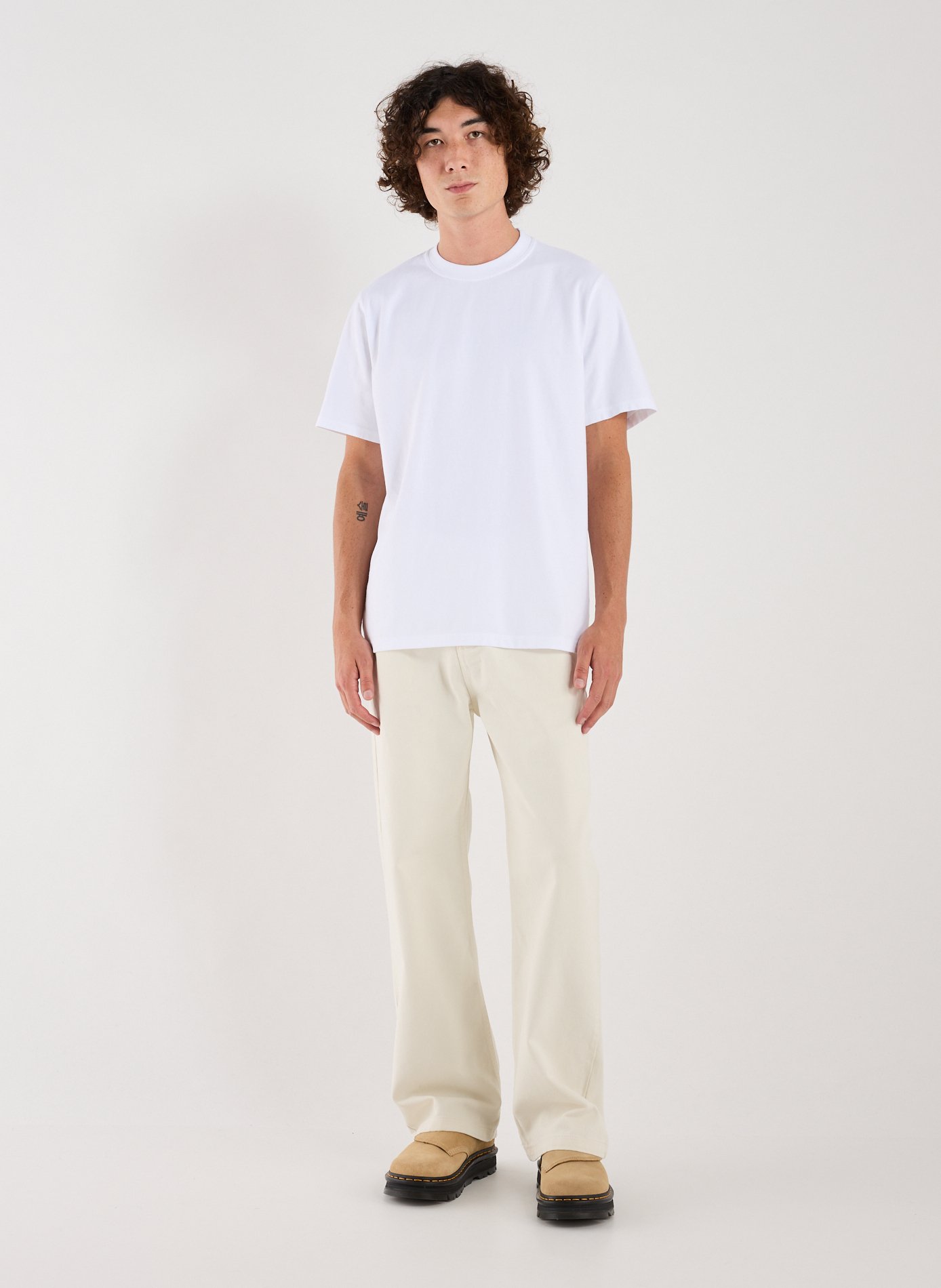 Loose cotton trousers ARTE ANTWERP Beige
