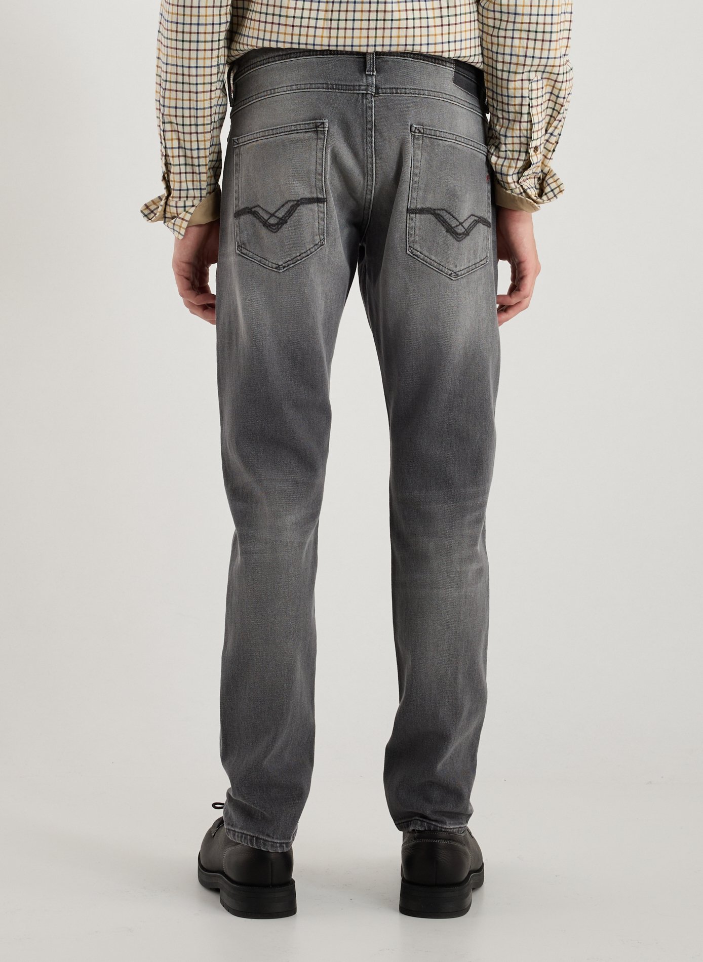 Jean regular slim REPLAY Gris