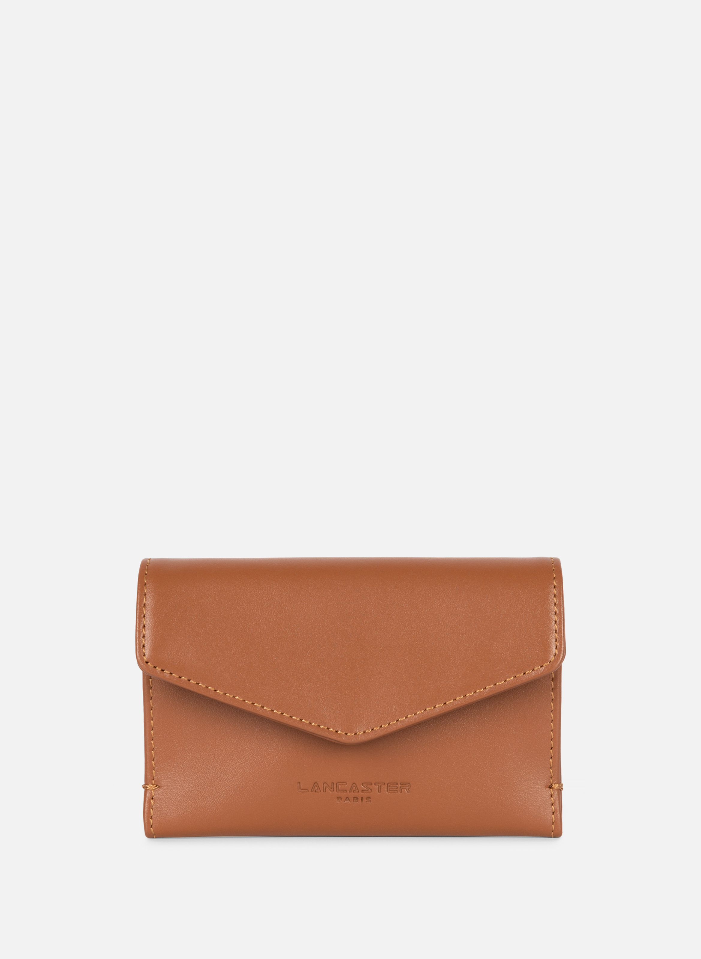 LANCASTER Card holder - Paris PM Brown