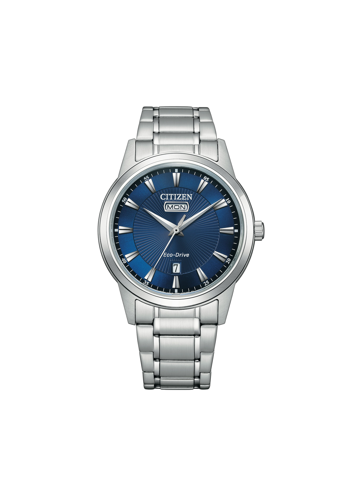 Montre classique en acier inoxydable CITIZEN Bleu