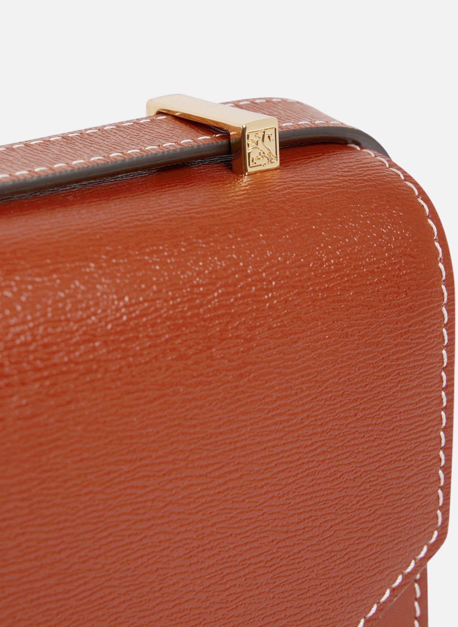 Mini sac bandoulière naya en cuir liégé LE TANNEUR Marron