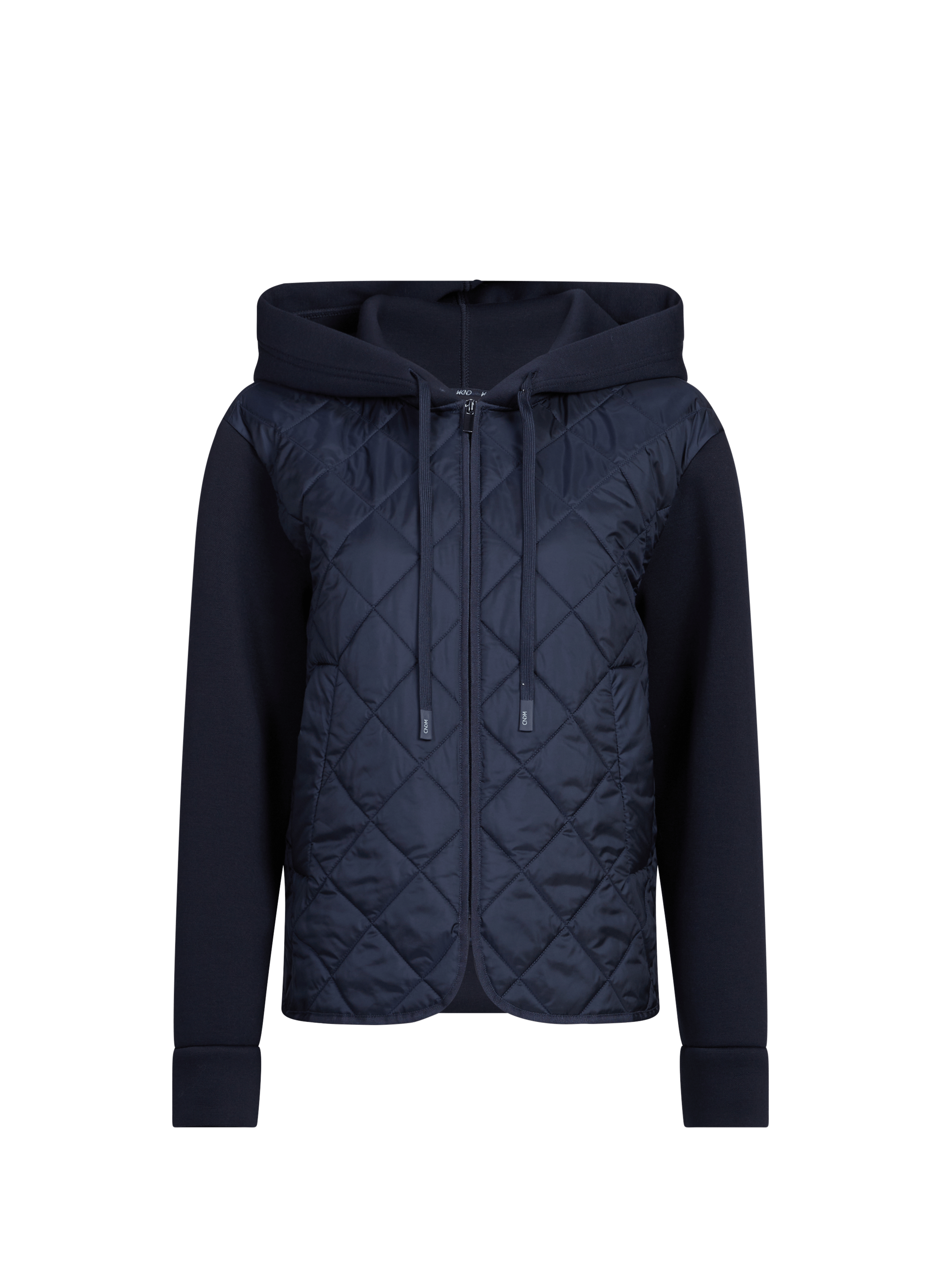 Veste droite à capuche MAX MARA WEEK END Bleu