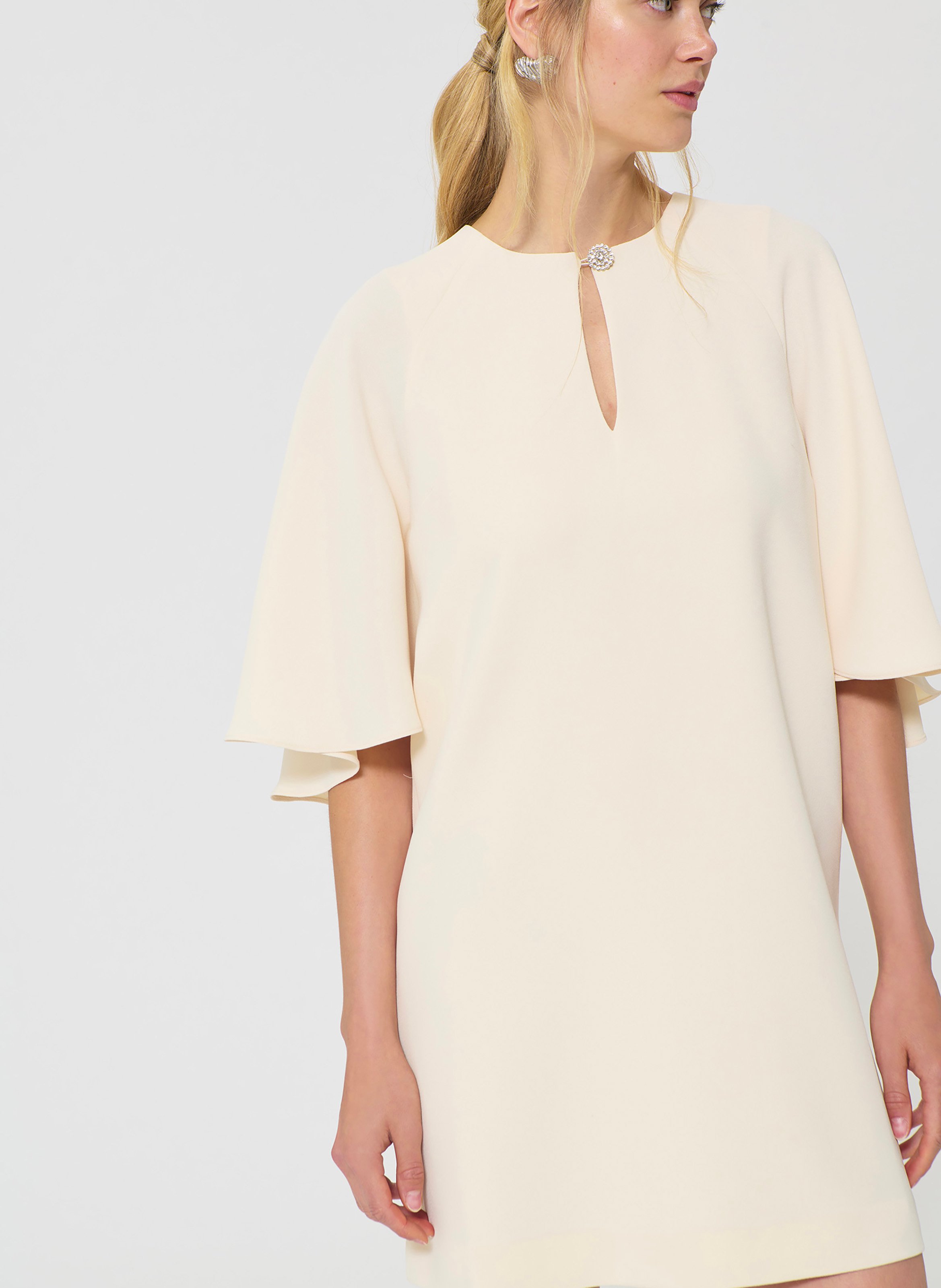 Robe renetta TARA JARMON Blanc