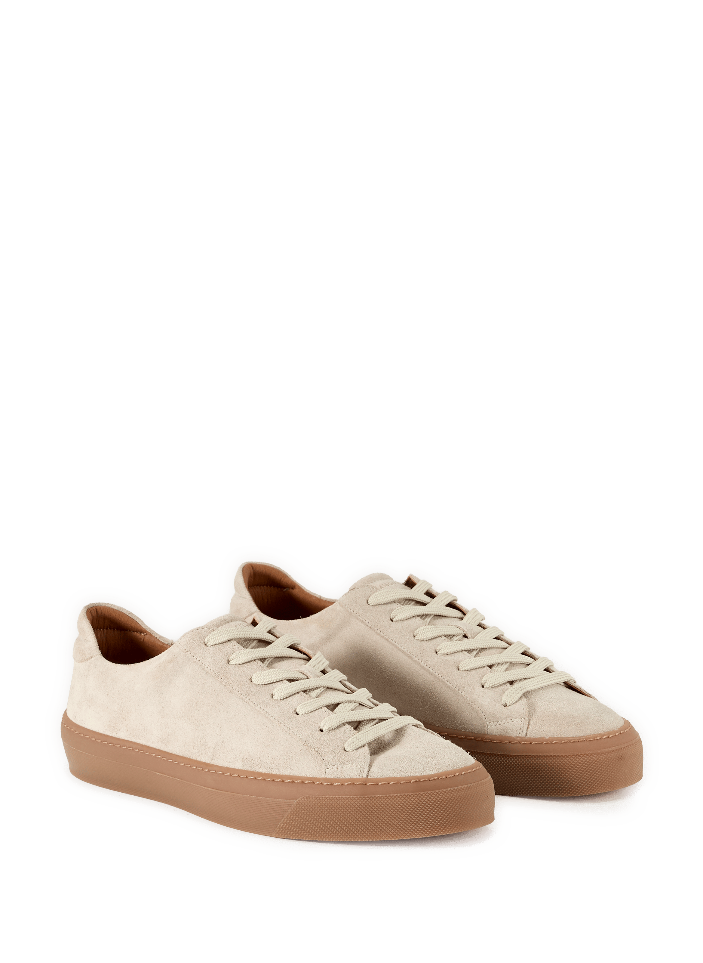 Baskets en cuir suédé SAISON 1865 Beige