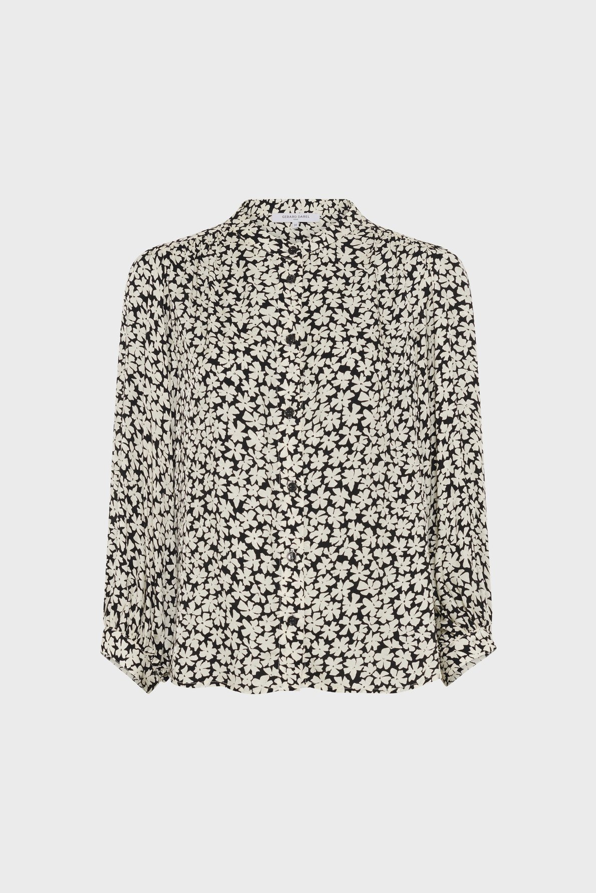 Chemise fluide imprimé bicolore - CEONIE GERARD DAREL Noir