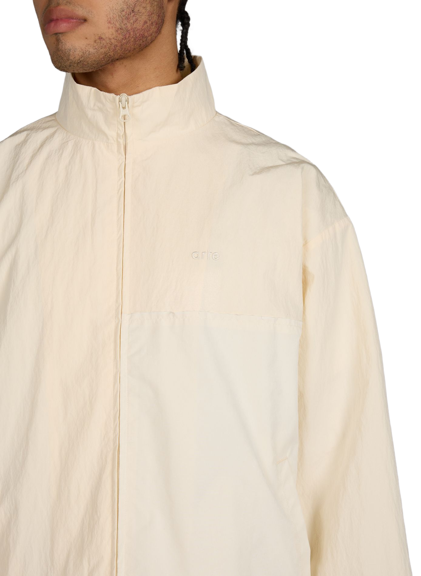 Veste de survêtement à col montant ARTE ANTWERP Beige