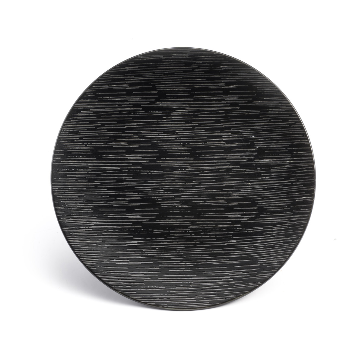 Magma - assiette plate 27 cm MEDARD DE NOBLAT Noir