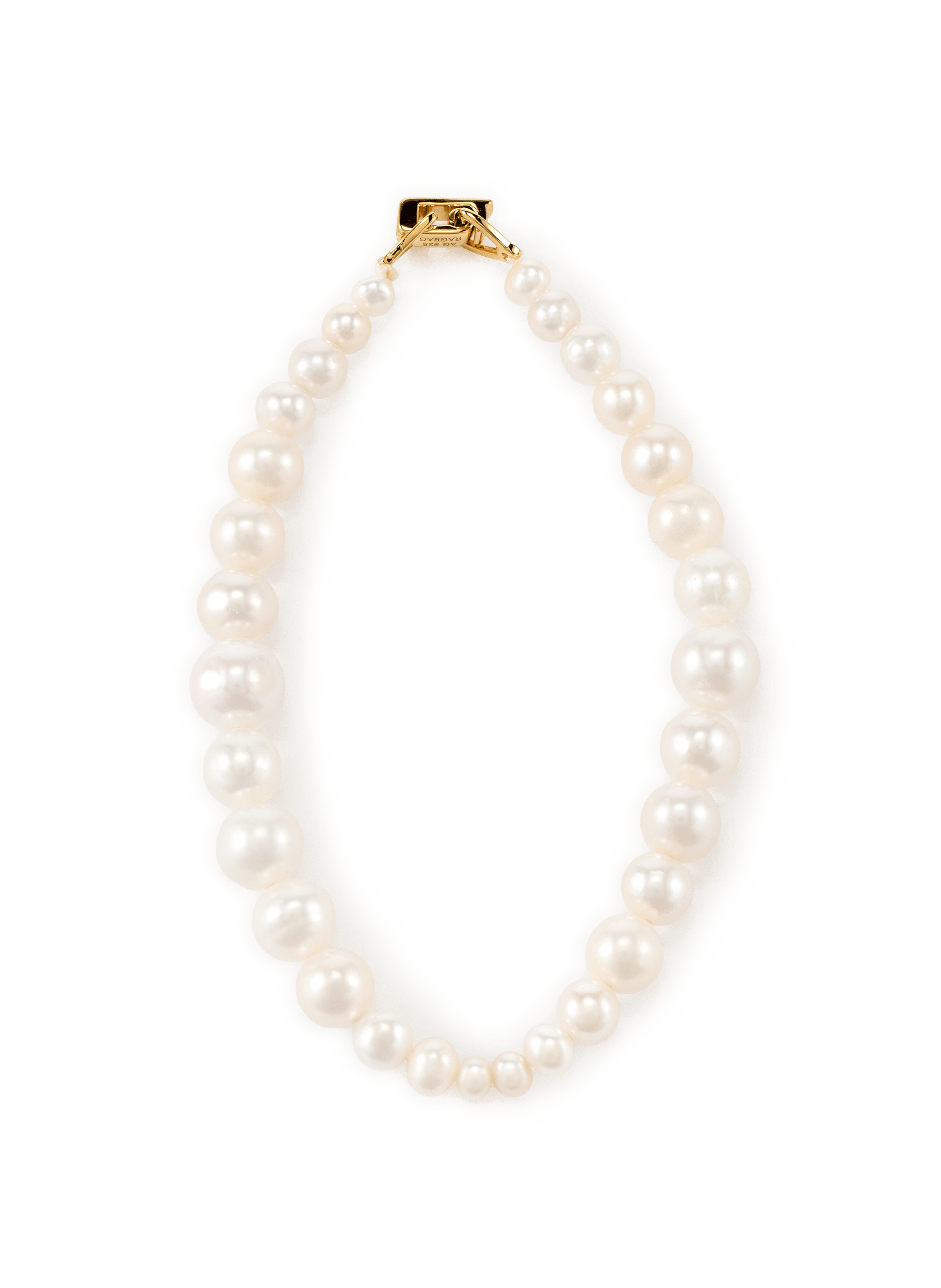 Olga freshwater pearl bracelet RAGBAG White