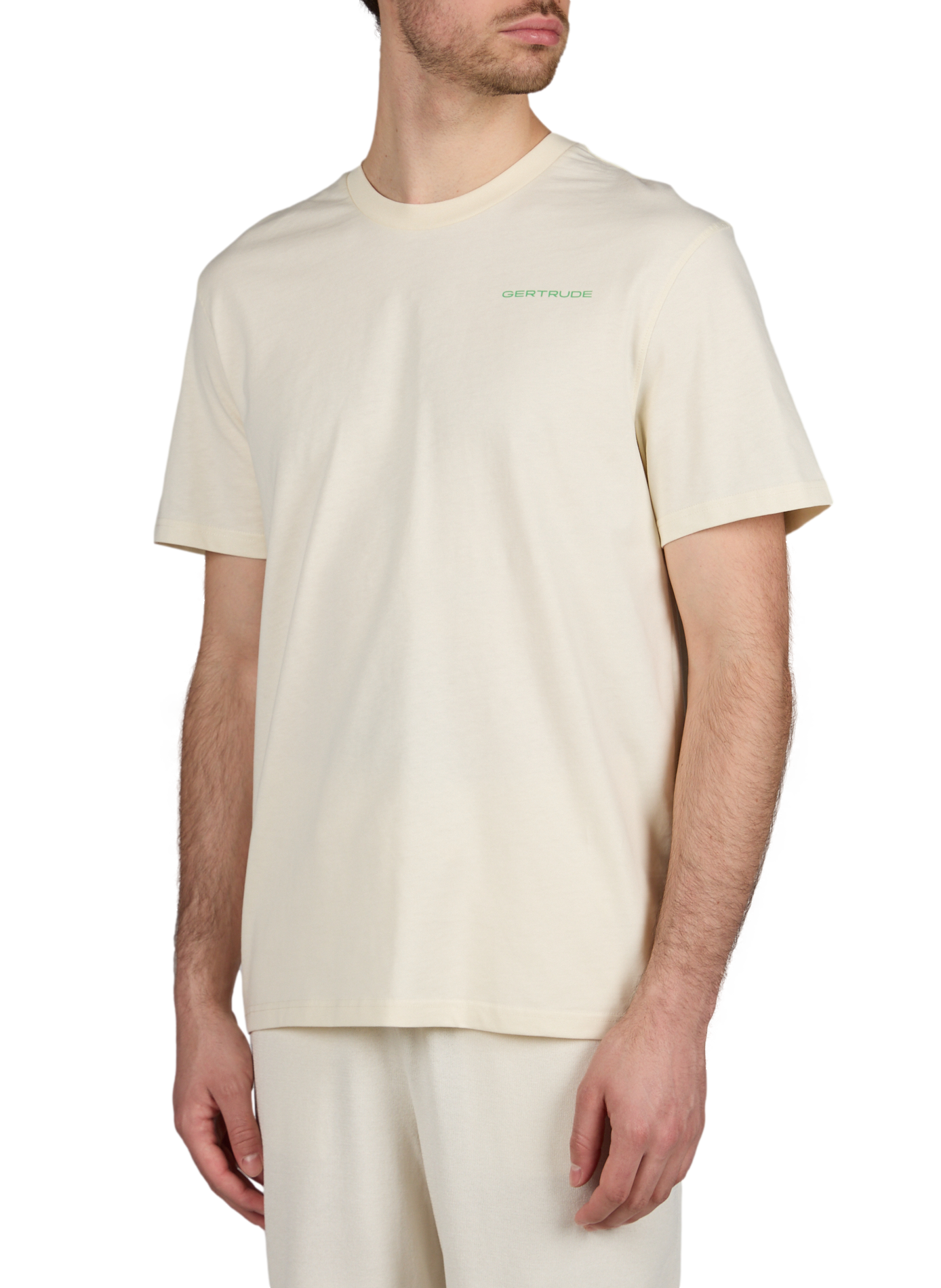 T-shirt imprimé Leonce en coton GERTRUDE ET GASTON Beige