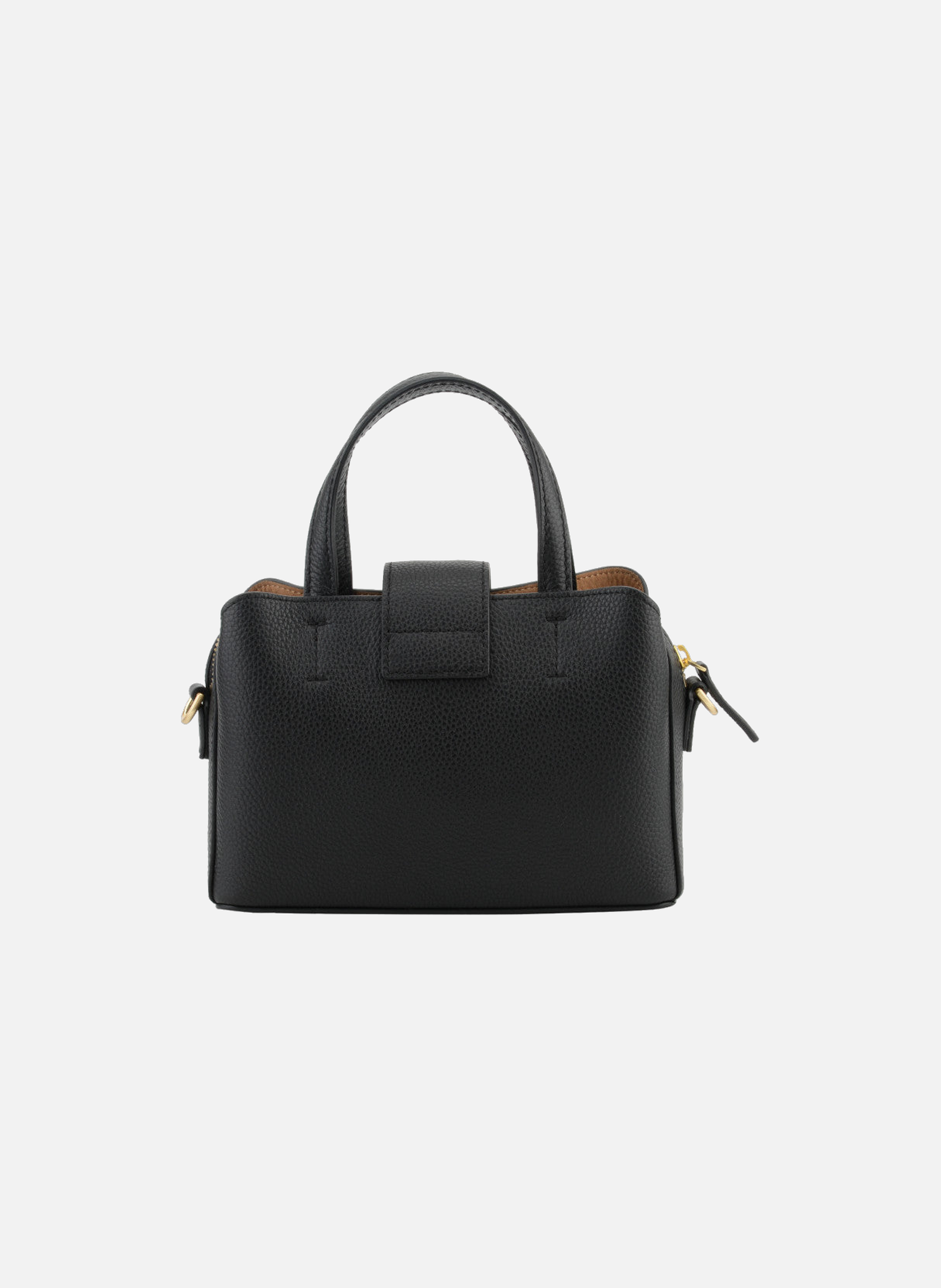 Cavalcade | sac porté épaule mm en cuir de vachette POURCHET Noir